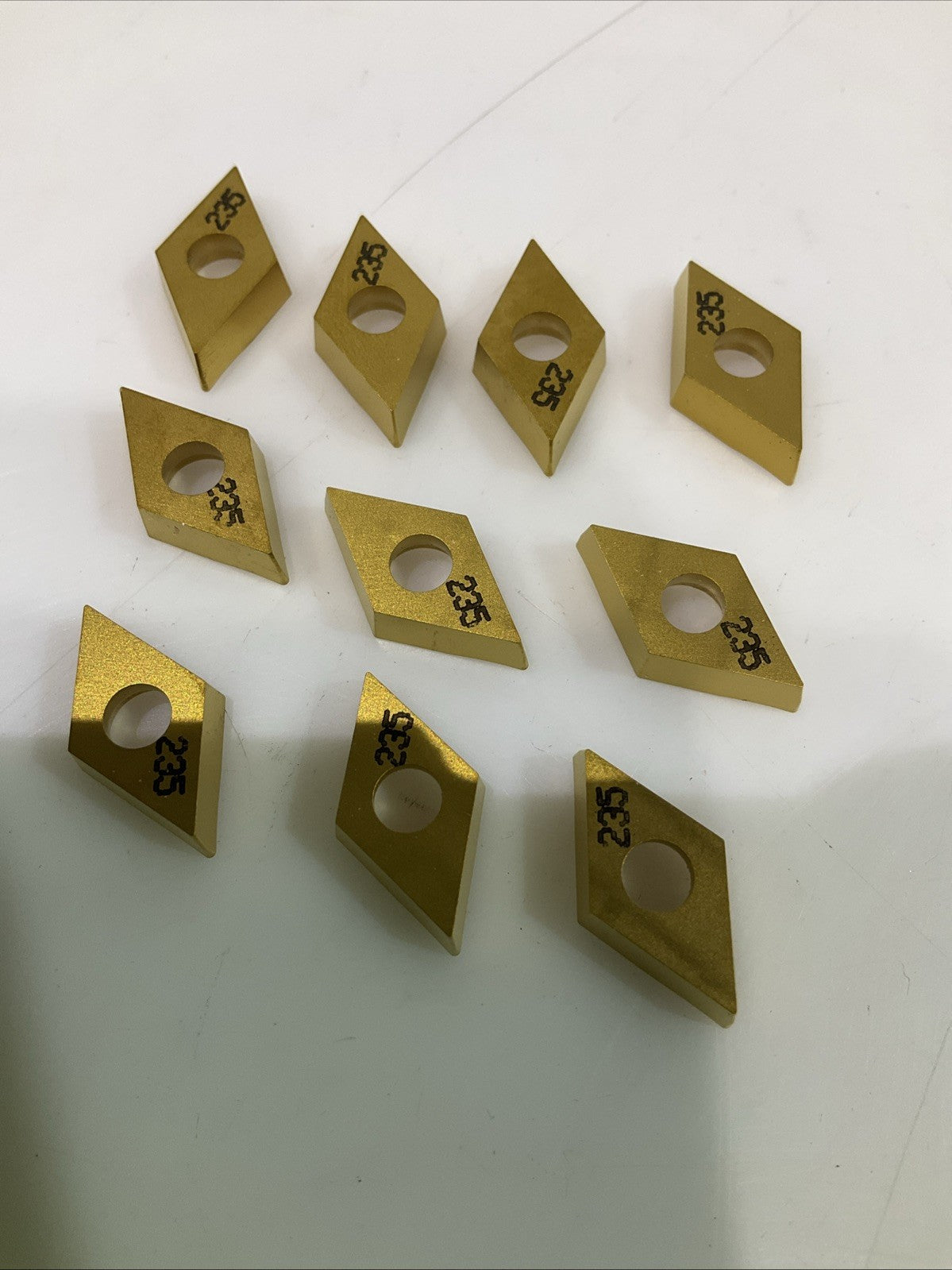 SANDVIK 235 - DCMT 11 T3 04-UM CARBIDE INSERT GRADE LOT OF 10 Y2M