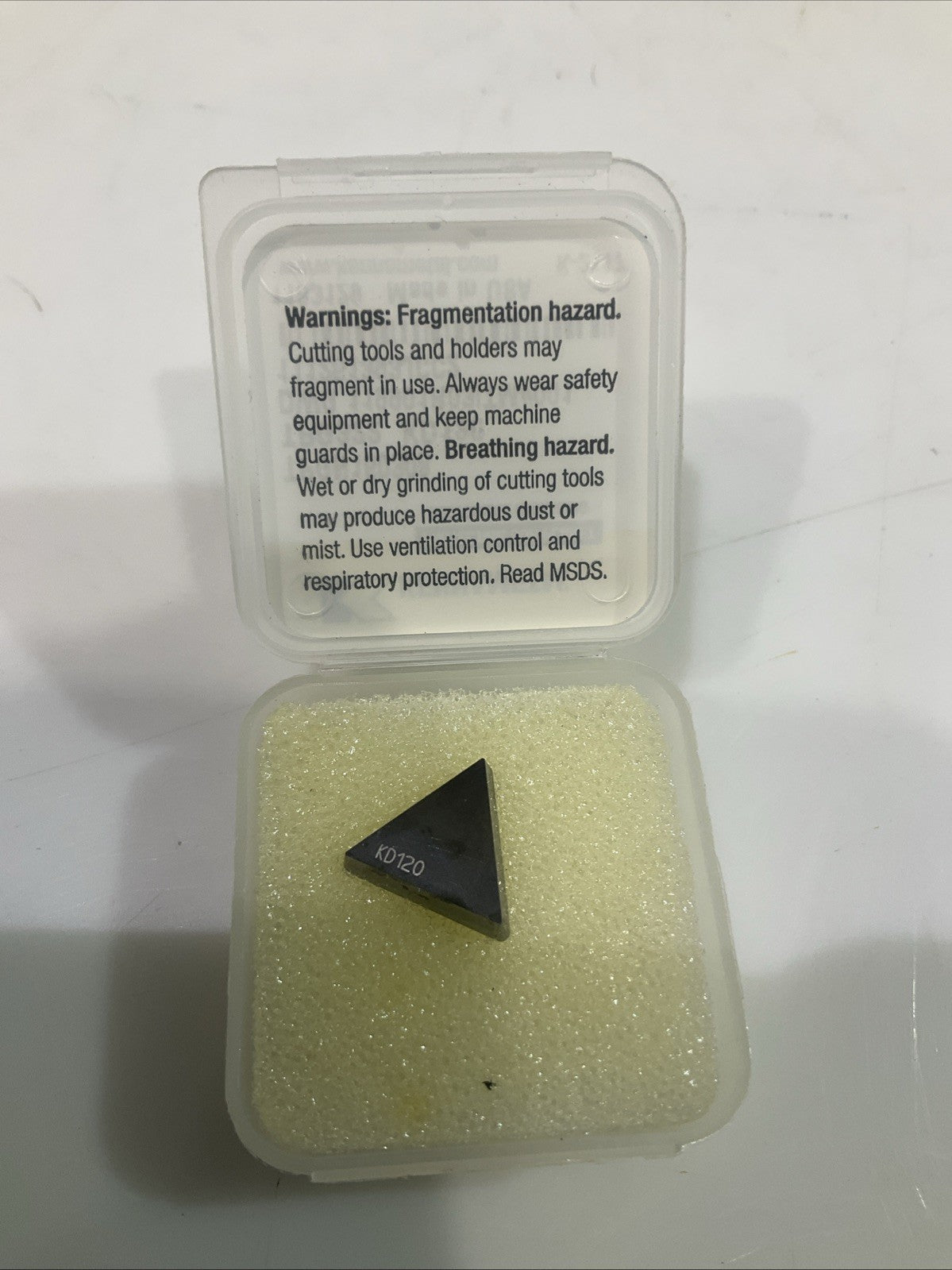 KENNAMETAL TPG322 KD120 PCBN TURNING INSERT LOT OF 3 Y2M