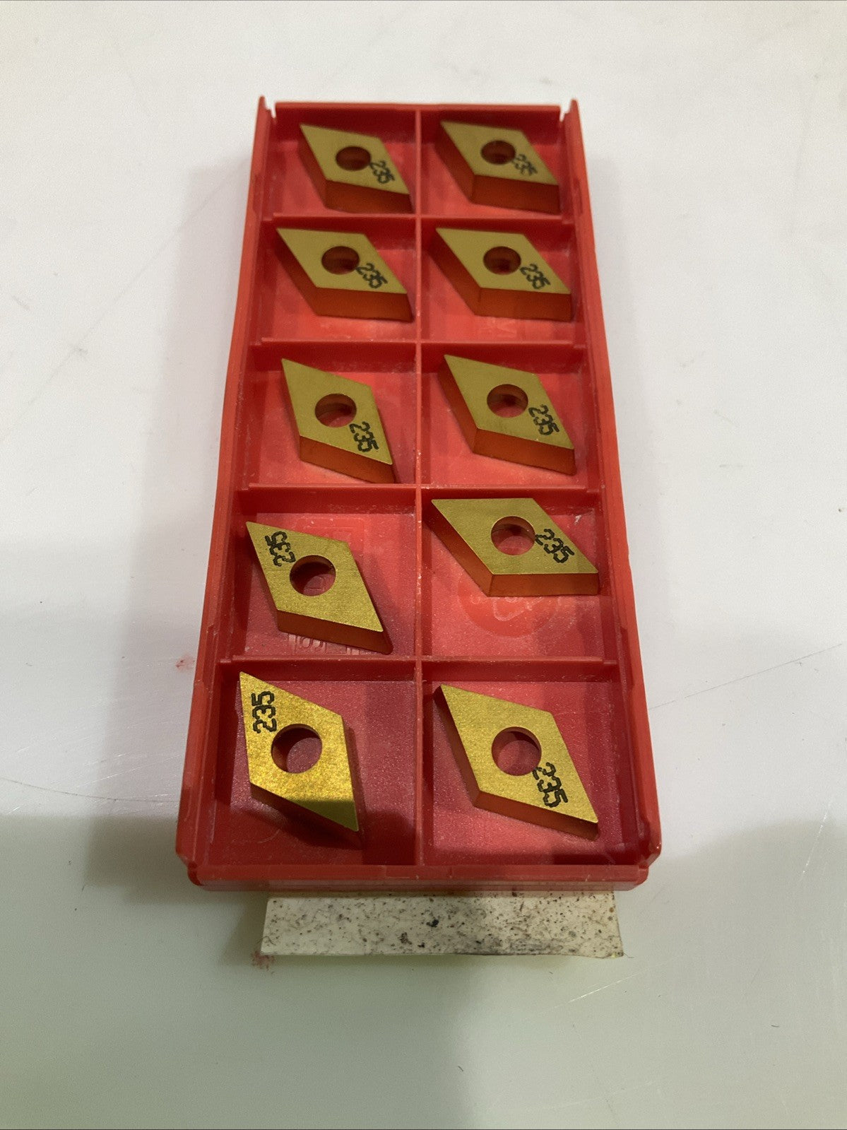 SANDVIK 235 - DCMT 11 T3 04-UM CARBIDE INSERT GRADE LOT OF 10 Y2M