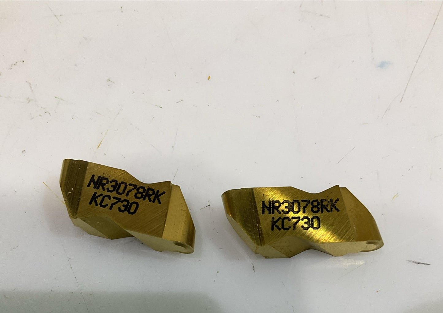 KENNAMETAL NR3078RK KC730 GROOVING AND TURNING INSERT CARBIDE LOT OF 5 Y2M