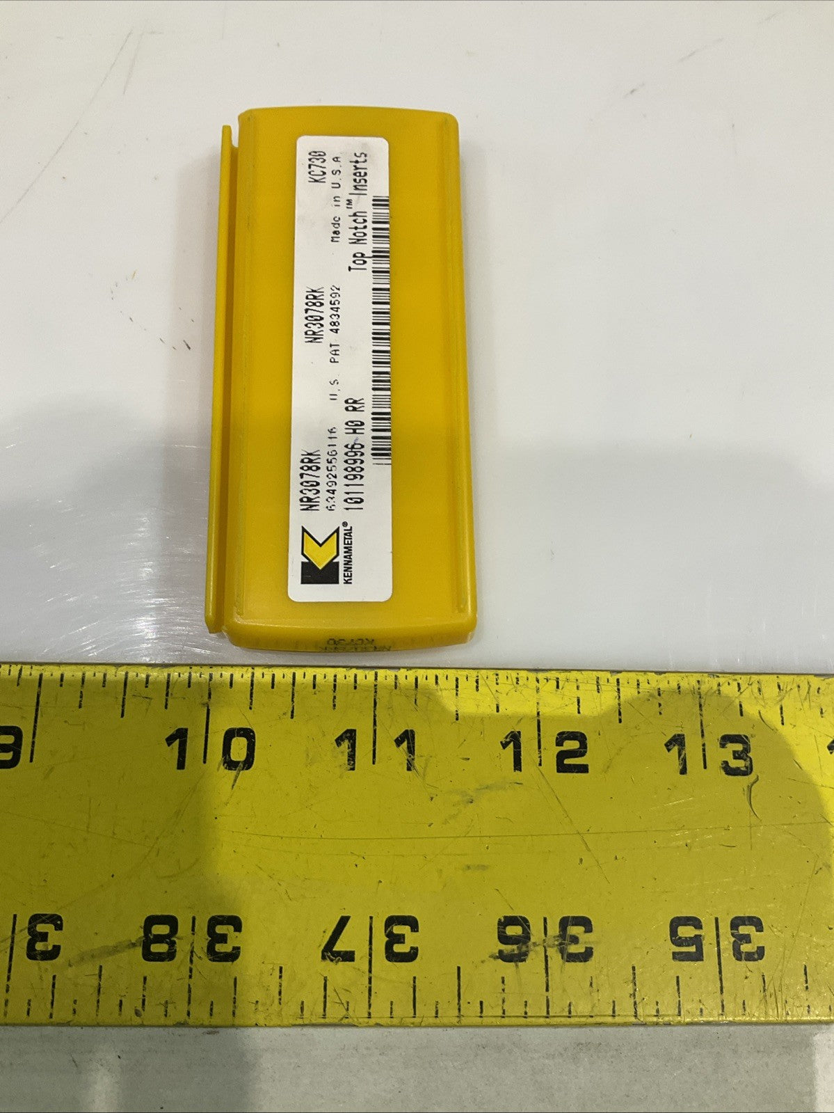 KENNAMETAL NR3078RK KC730 GROOVING AND TURNING INSERT CARBIDE LOT OF 5 Y2M