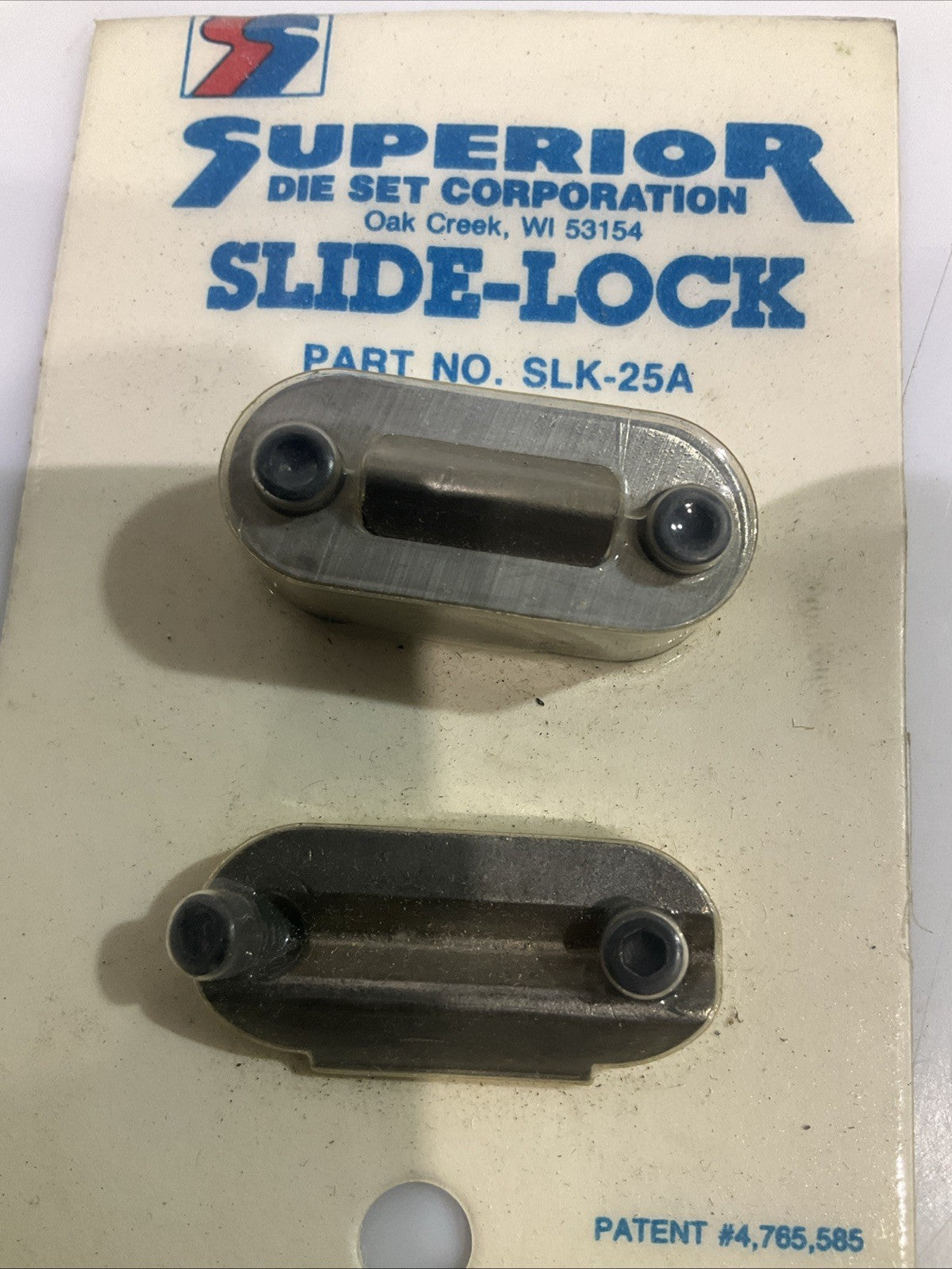 SUPERIOR SLK-25A DIE SLIDE LOCK LOT OF 5 Y2M