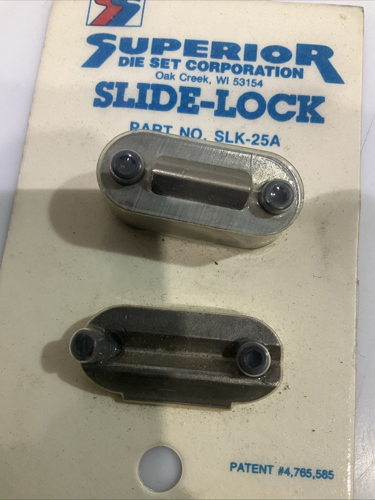 SUPERIOR SLK-25A DIE SLIDE LOCK LOT OF 5 Y2M