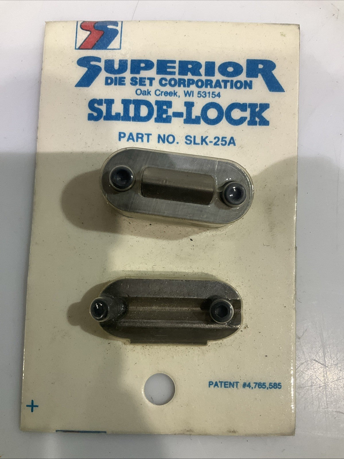 SUPERIOR SLK-25A DIE SLIDE LOCK LOT OF 5 Y2M