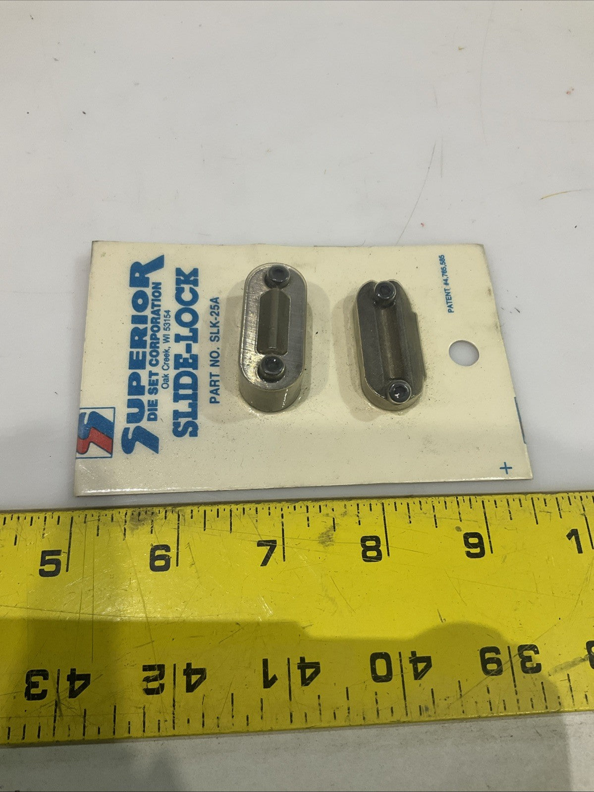 SUPERIOR SLK-25A DIE SLIDE LOCK LOT OF 5 Y2M