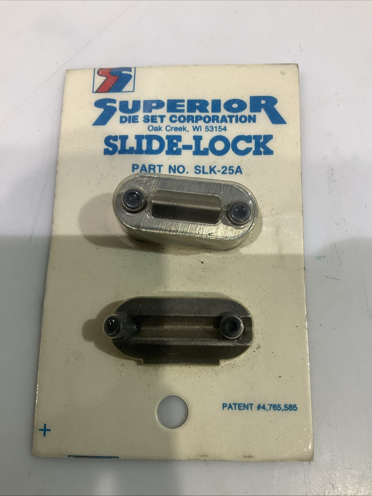 SUPERIOR SLK-25A DIE SLIDE LOCK LOT OF 5 Y2M