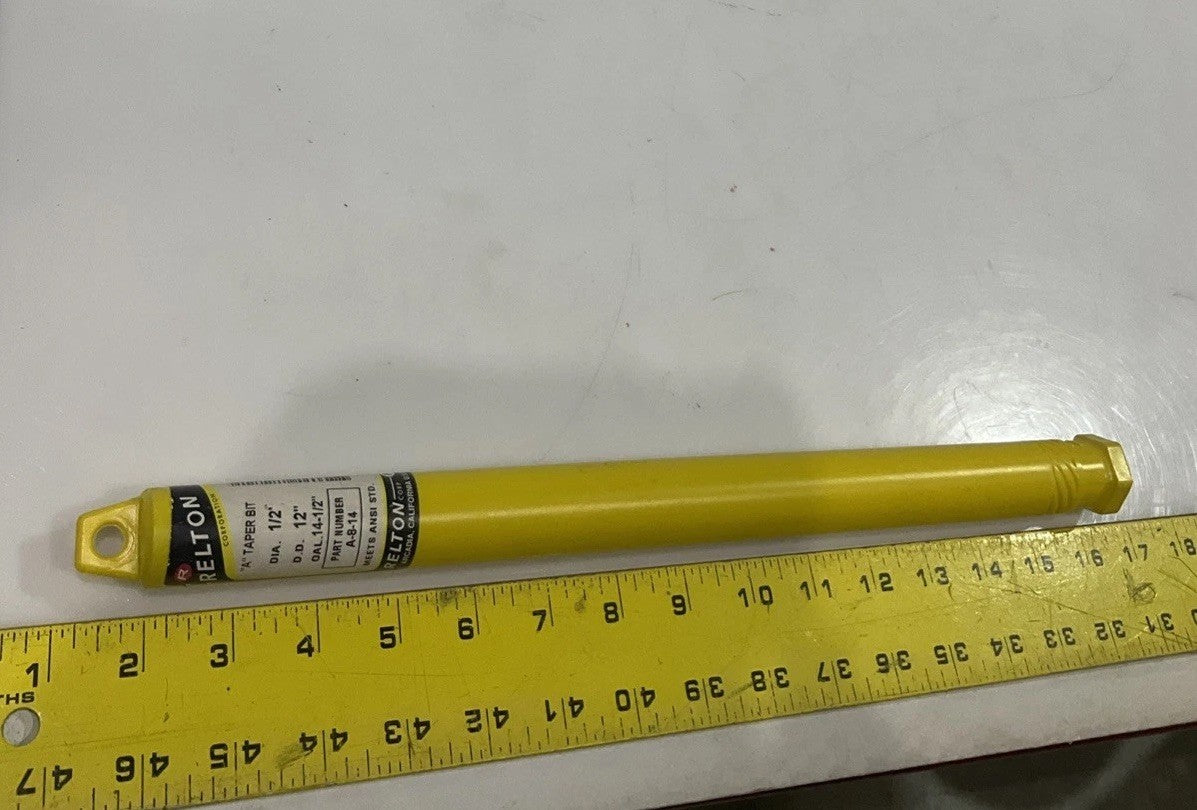 RELTON A-8-14 SDS TAPER HAMMER DRILL BIT 1/2X14-1/2 Y2M