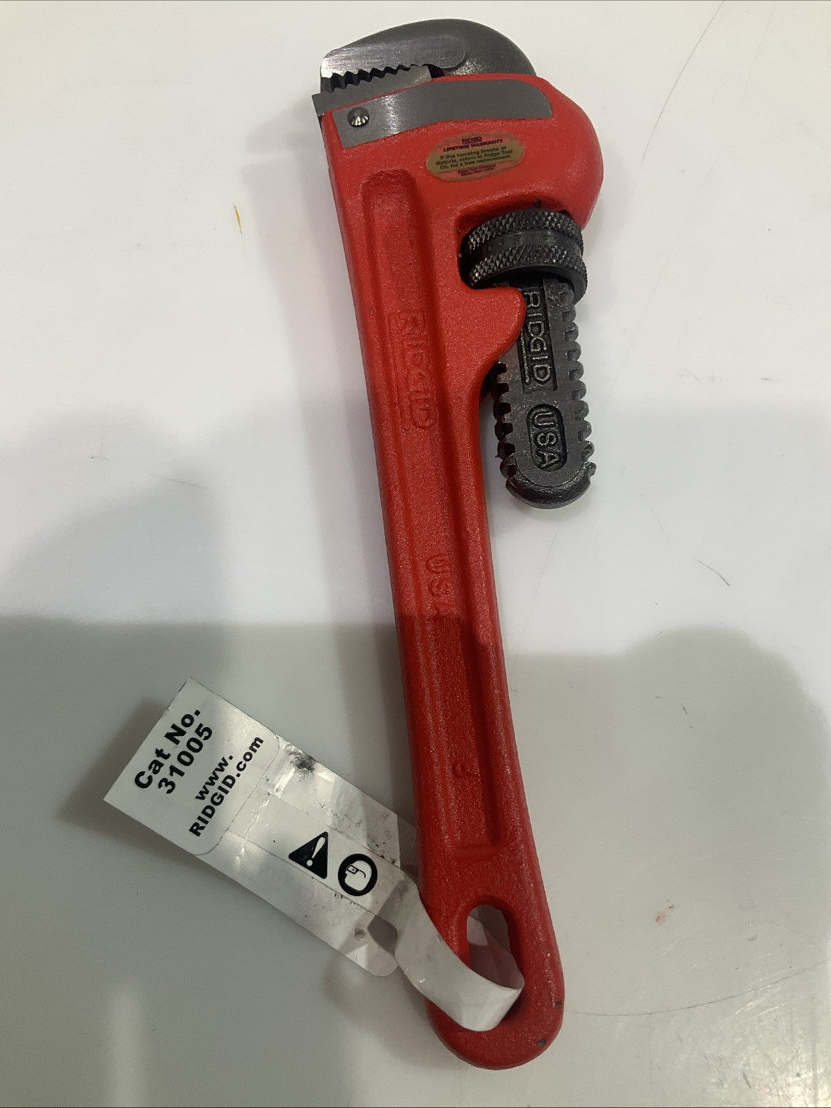RIDGID 31005 8”IN HEAVY DUTY PIPE WRENCH Y2M