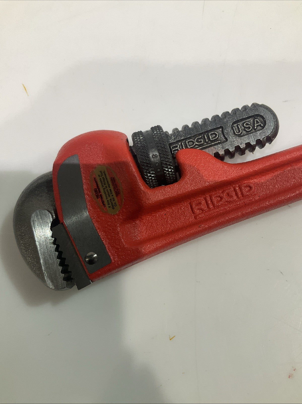 RIDGID 31005 8”IN HEAVY DUTY PIPE WRENCH Y2M