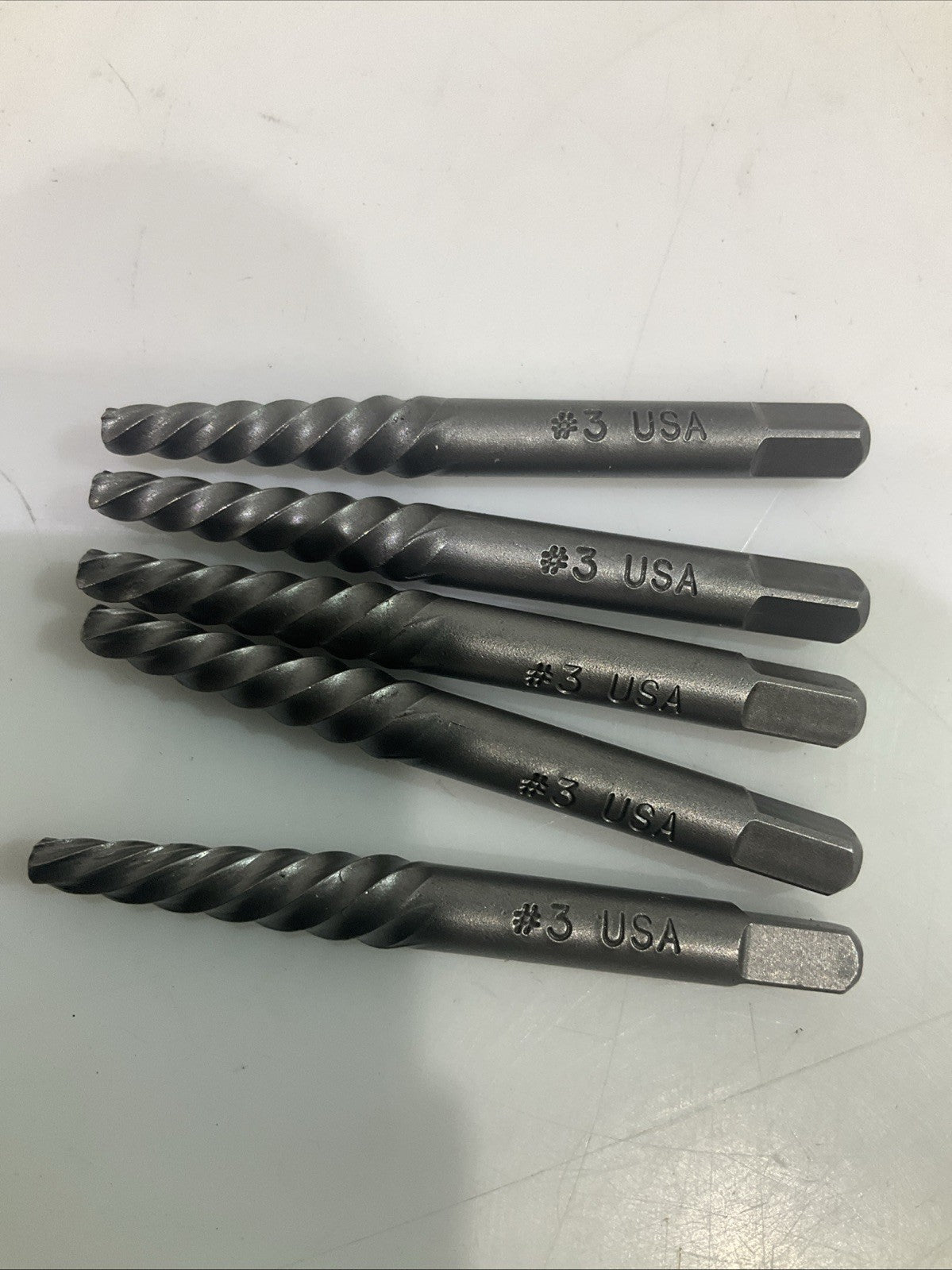 CLEVELAND C53653 SPIRAL FLUTE SCREW EXTRACTOR SIZE #3 LOT OF 5 Y2M