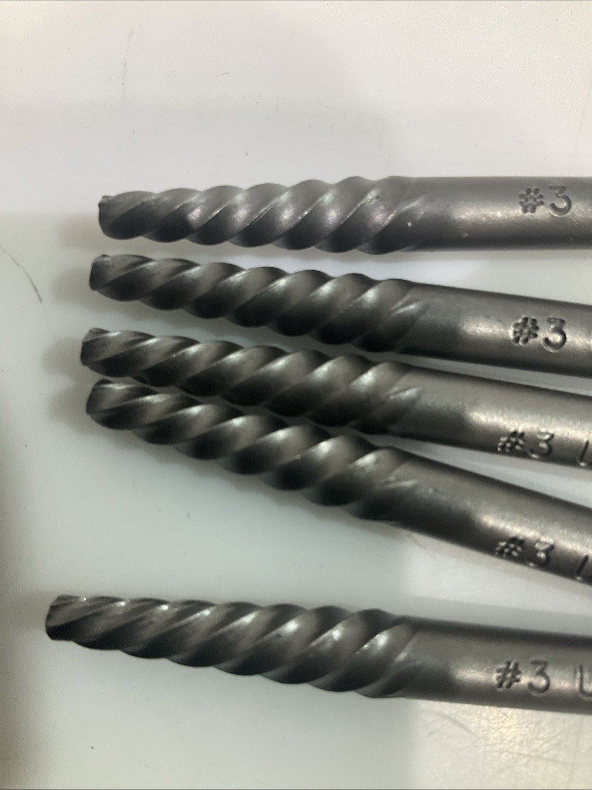 CLEVELAND C53653 SPIRAL FLUTE SCREW EXTRACTOR SIZE #3 LOT OF 5 Y2M