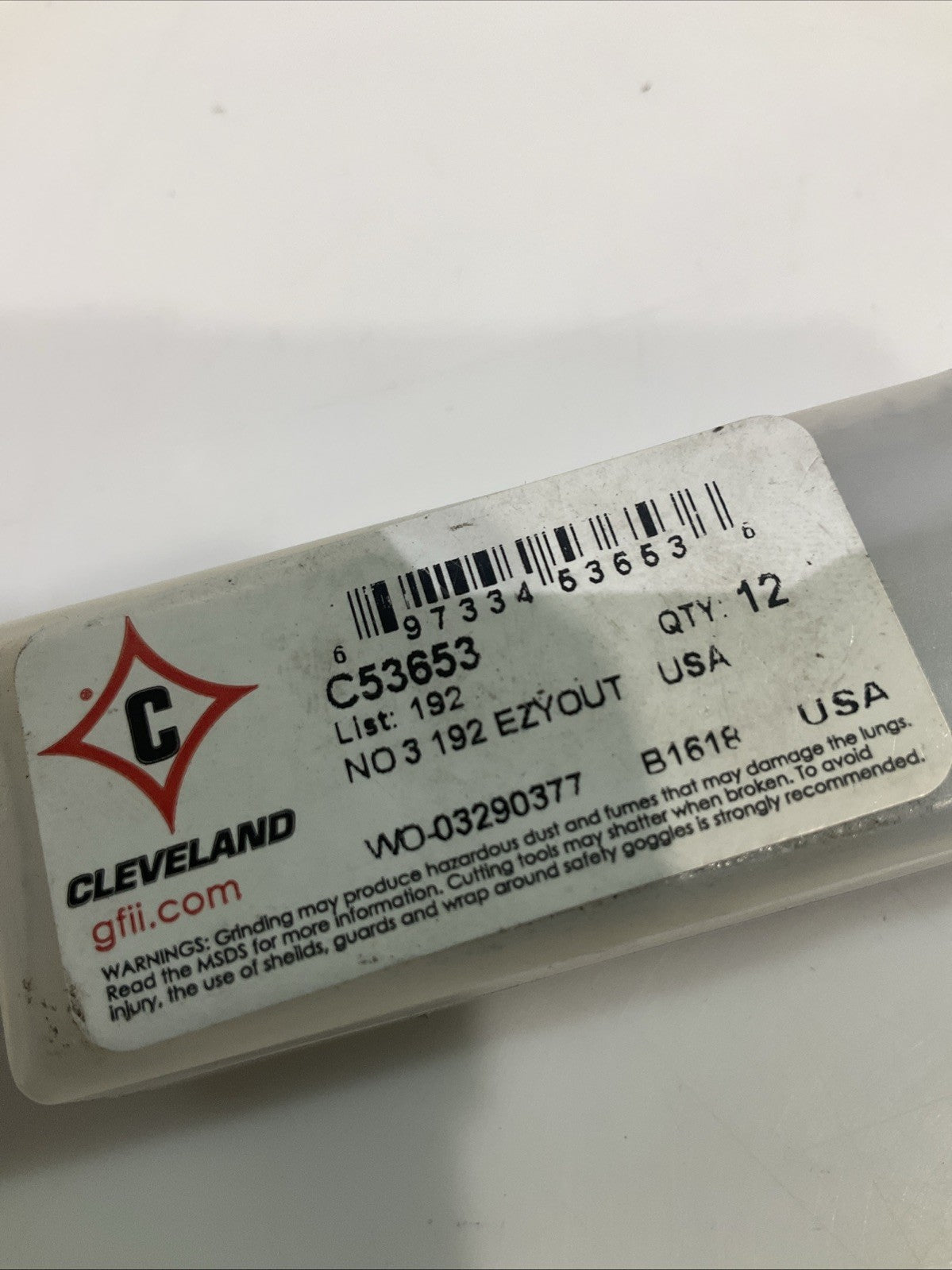 CLEVELAND C53653 SPIRAL FLUTE SCREW EXTRACTOR SIZE #3 LOT OF 5 Y2M