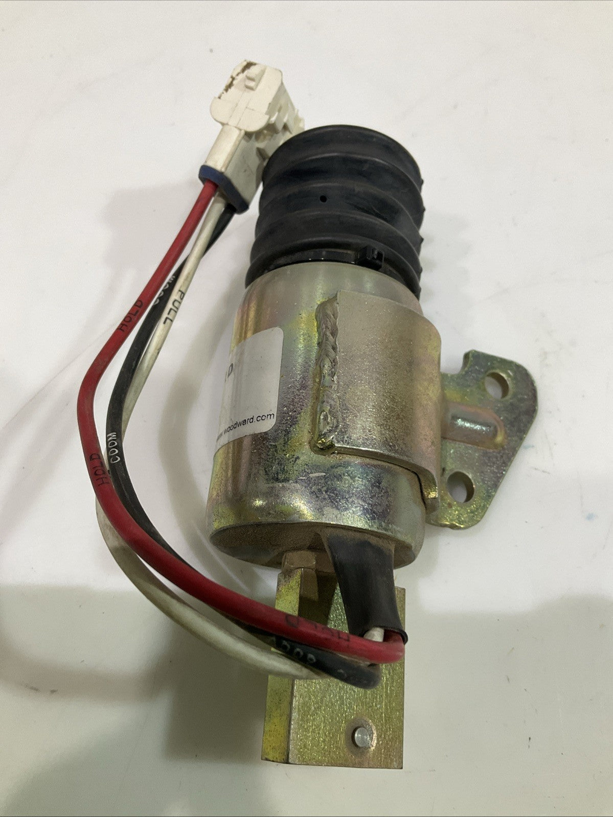 WOODWARD 208106 FUEL STOP SOLENOID VALVE VDC 12 Y2M