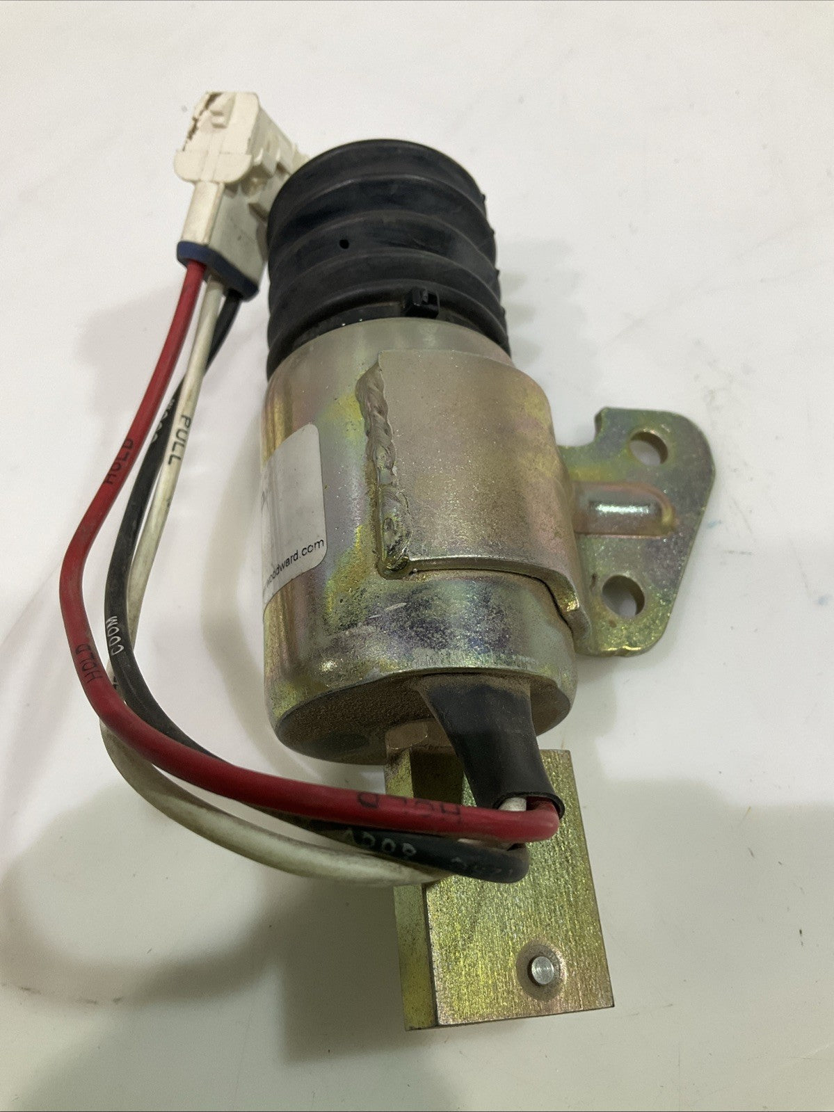 WOODWARD 208106 FUEL STOP SOLENOID VALVE VDC 12 Y2M