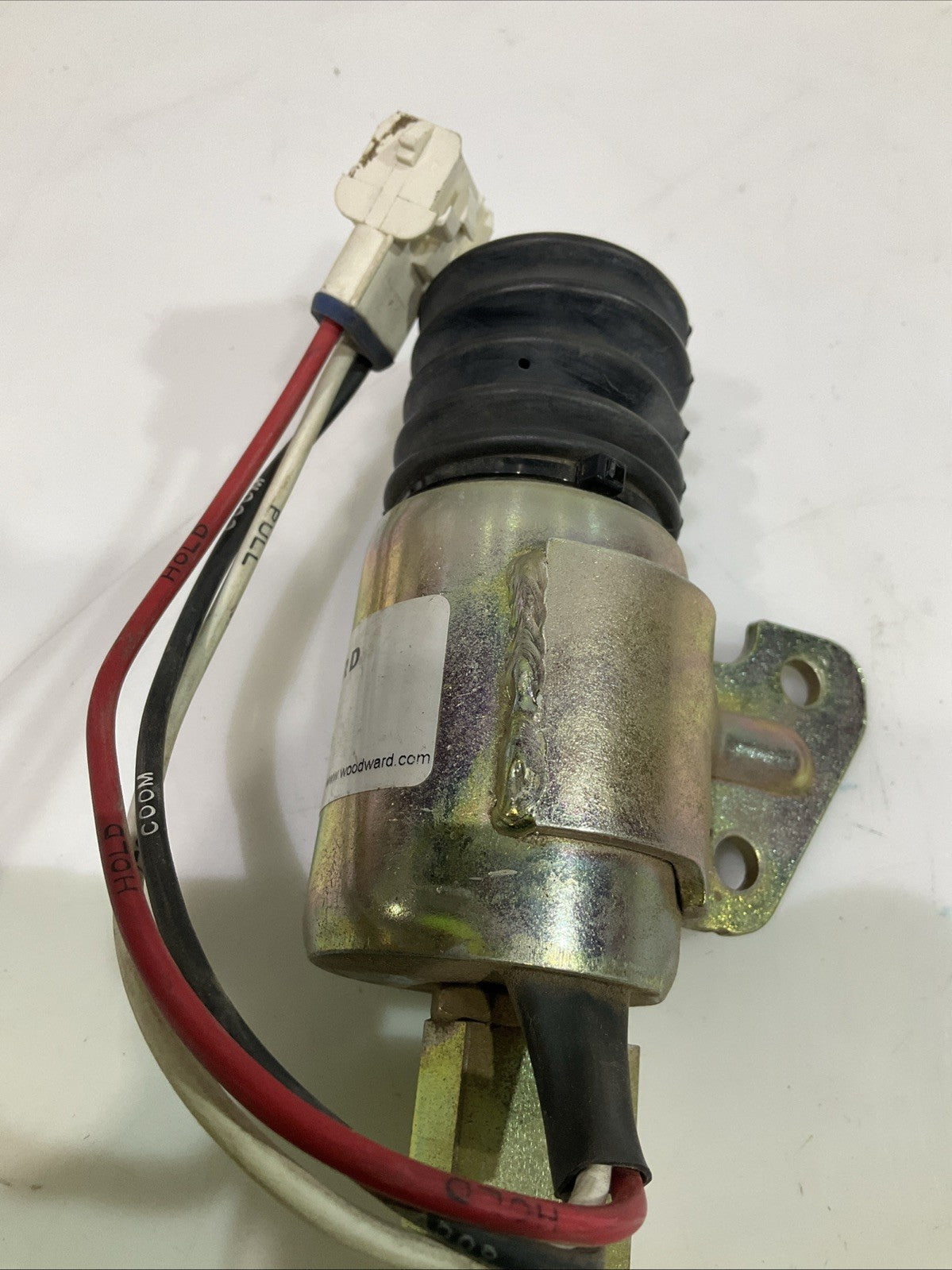 WOODWARD 208106 FUEL STOP SOLENOID VALVE VDC 12 Y2M