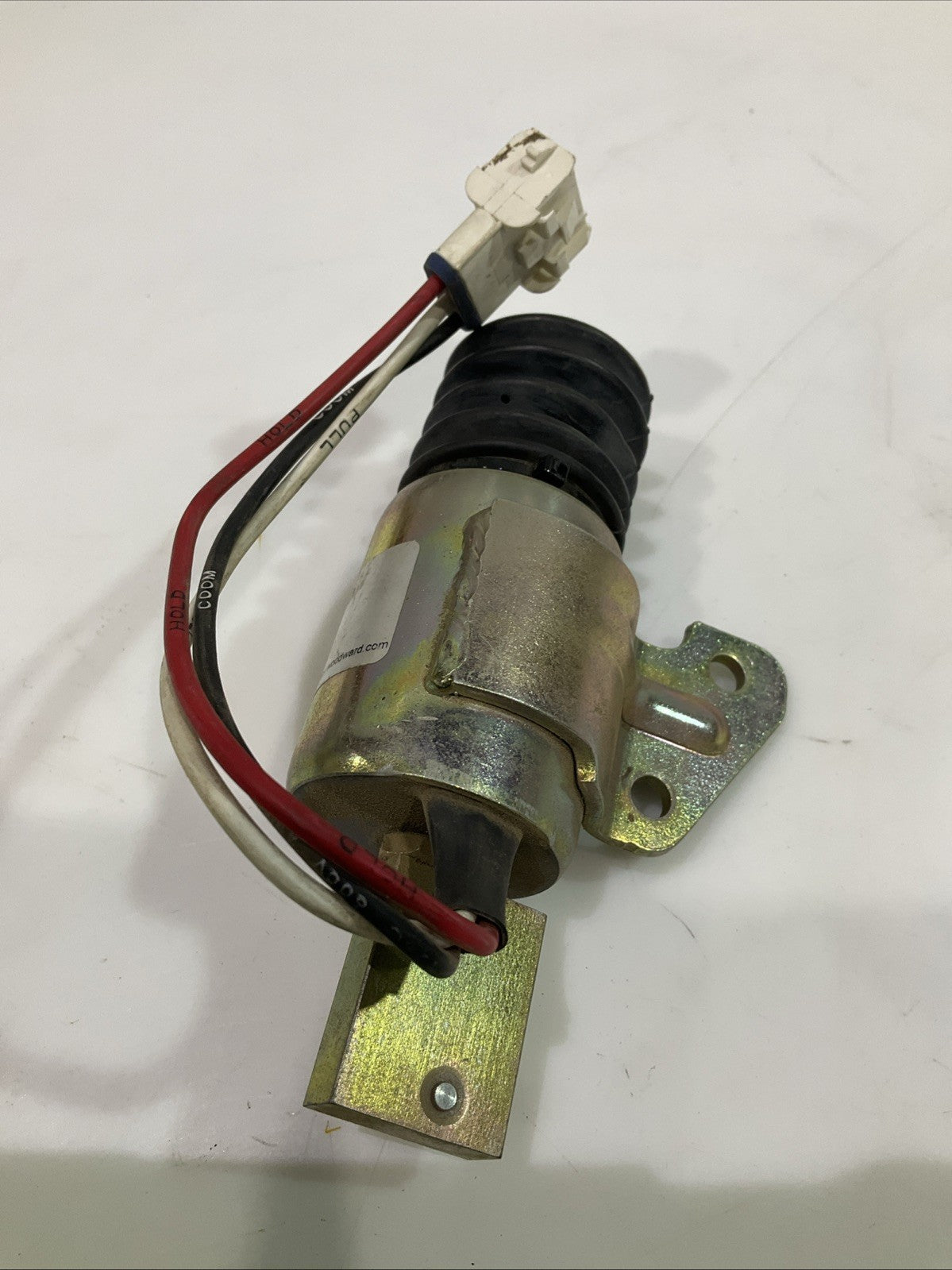 WOODWARD 208106 FUEL STOP SOLENOID VALVE VDC 12 Y2M