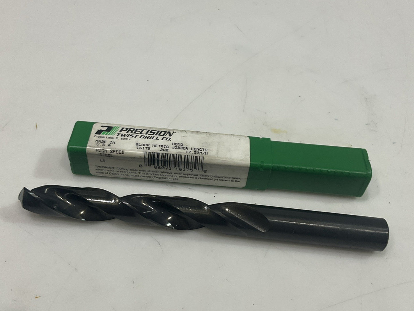 PRECISION 17.5MM 16175 HIGH SPEED STEEL JOBBER DRILL LOT OF 3 Y2M