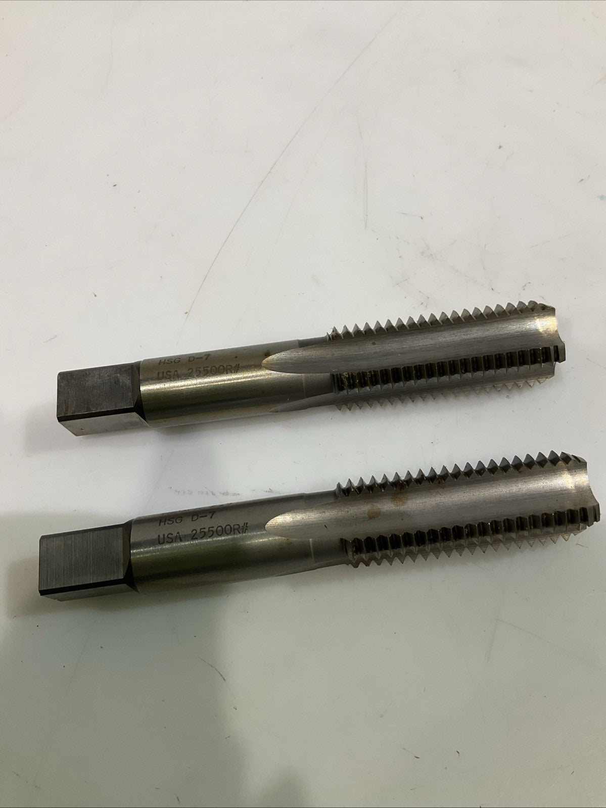 SHARP CUT 20X2.5 D7 HSS FLUTE BOTTOM HAND TAP LOT OF 3 Y2M
