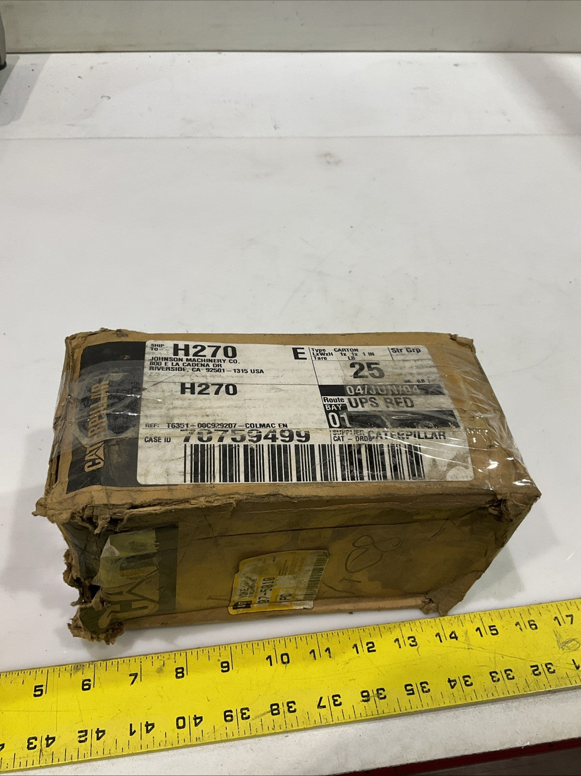 CAT-CATERPILLAR 107-5010 DRIVE SHAFT COUPLING YOKE Y2M
