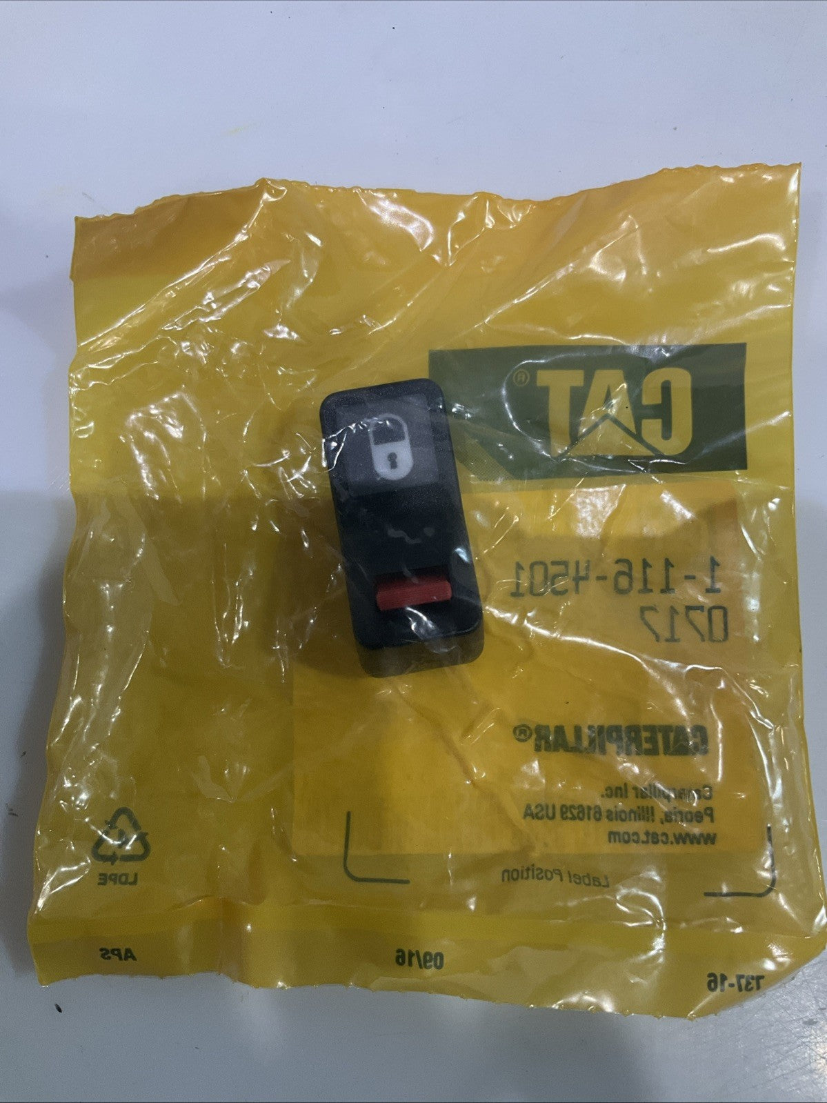 CAT-CATERPILLAR 116-4501 ACTUAR SWITCH ASSEMBLY Y2M