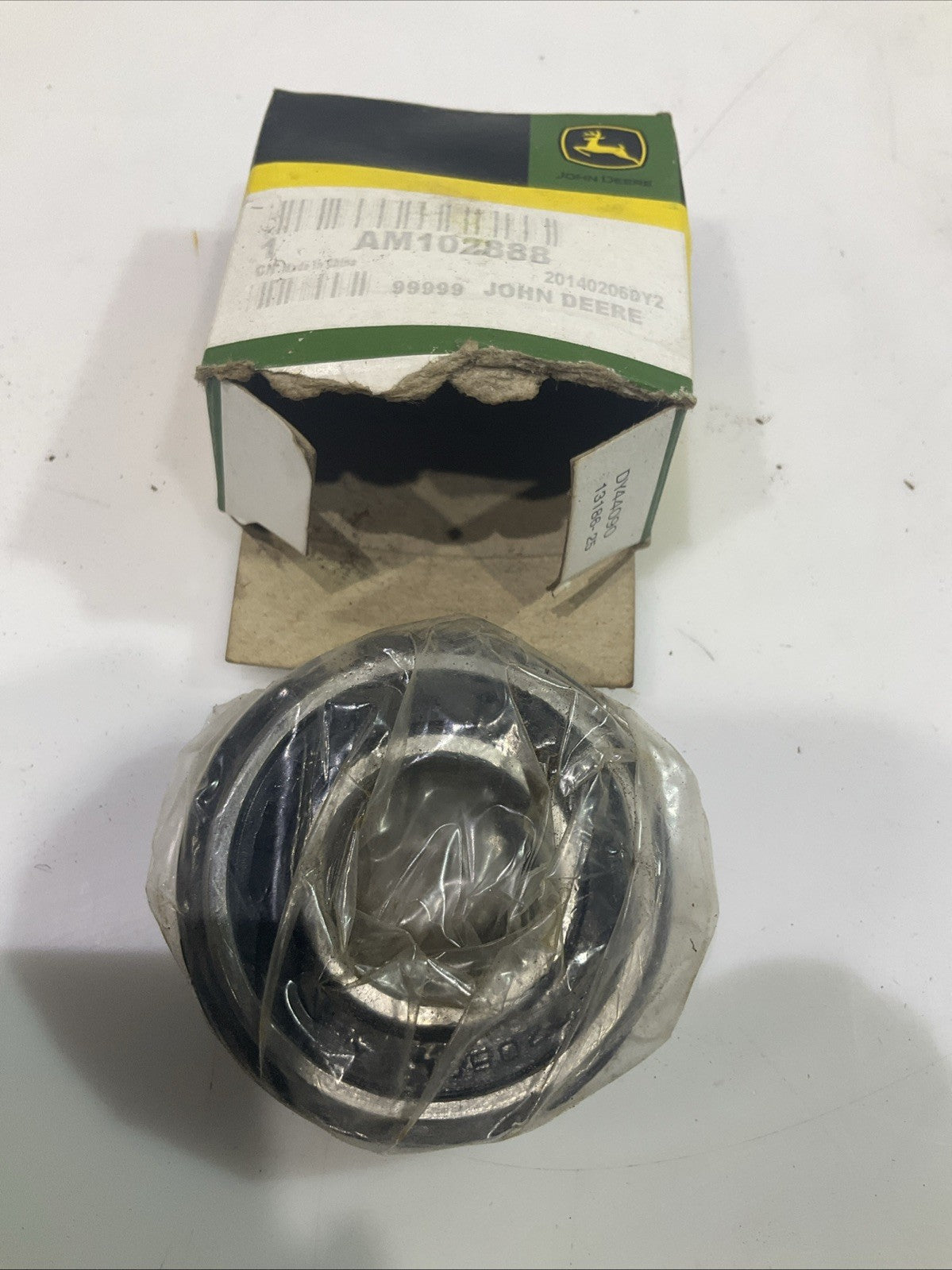JONH DEERE AM102888 SINGLE ROW CYLINDER BALL BEARING LOT OF 2 Y2M