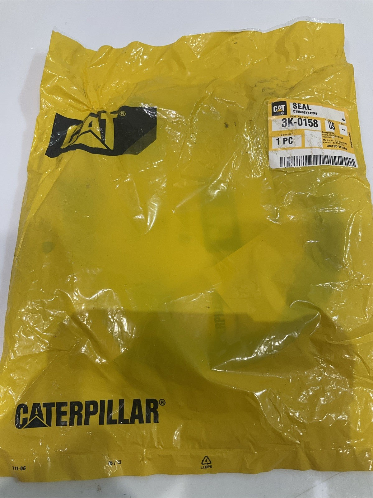 CAT-CATERPILLAR 3K-0158 PACKAGE SEAL REPLACEMENT Y2M