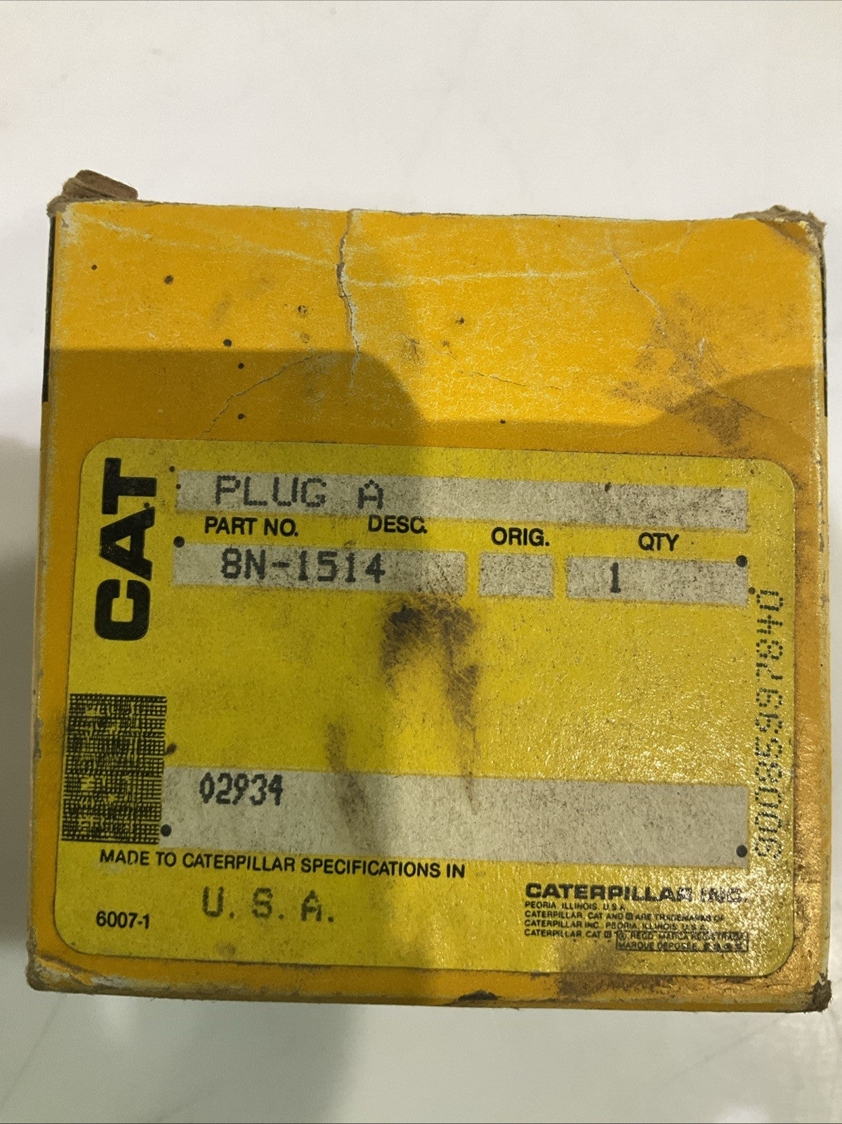 CAT-CATERPILLAR 8N-1514 PIN CONNECTOR PLUG Y2M