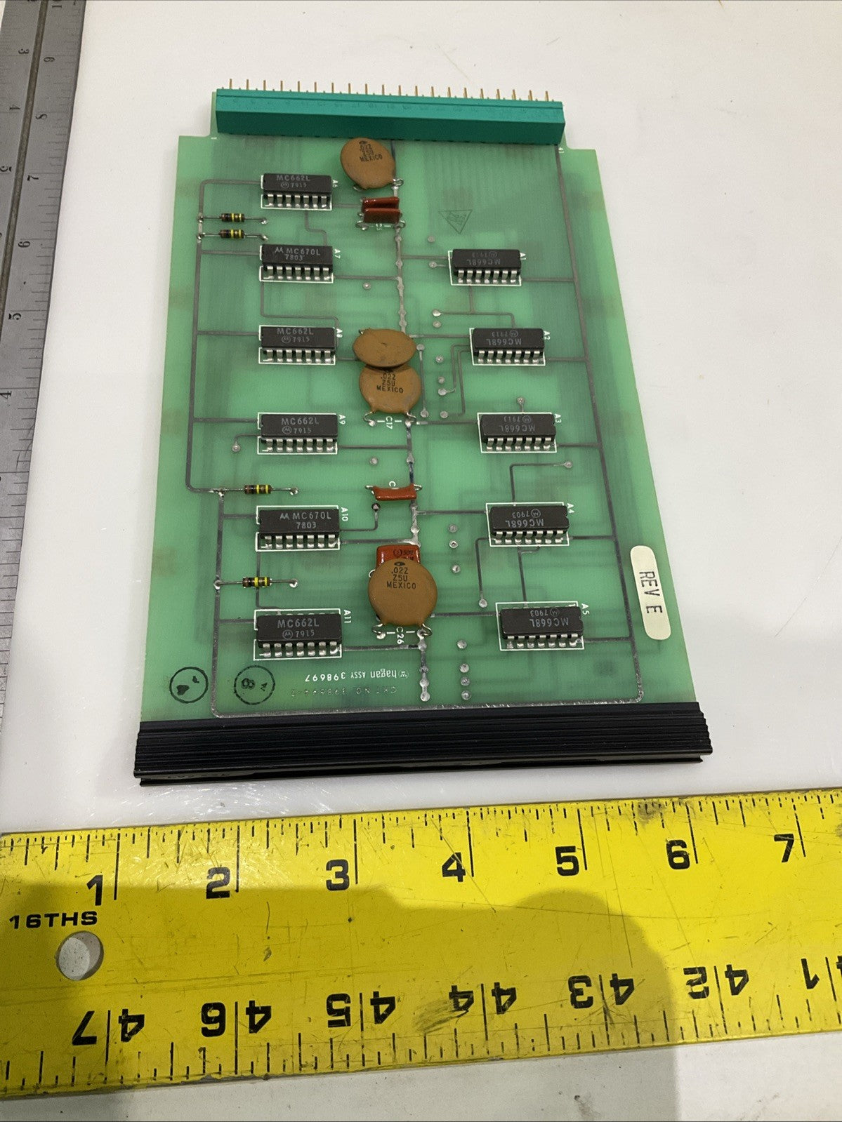 HAGAN 398697 HTL LAT 1 REV CIRCUIT BOARD ASSEMBLY Y2M
