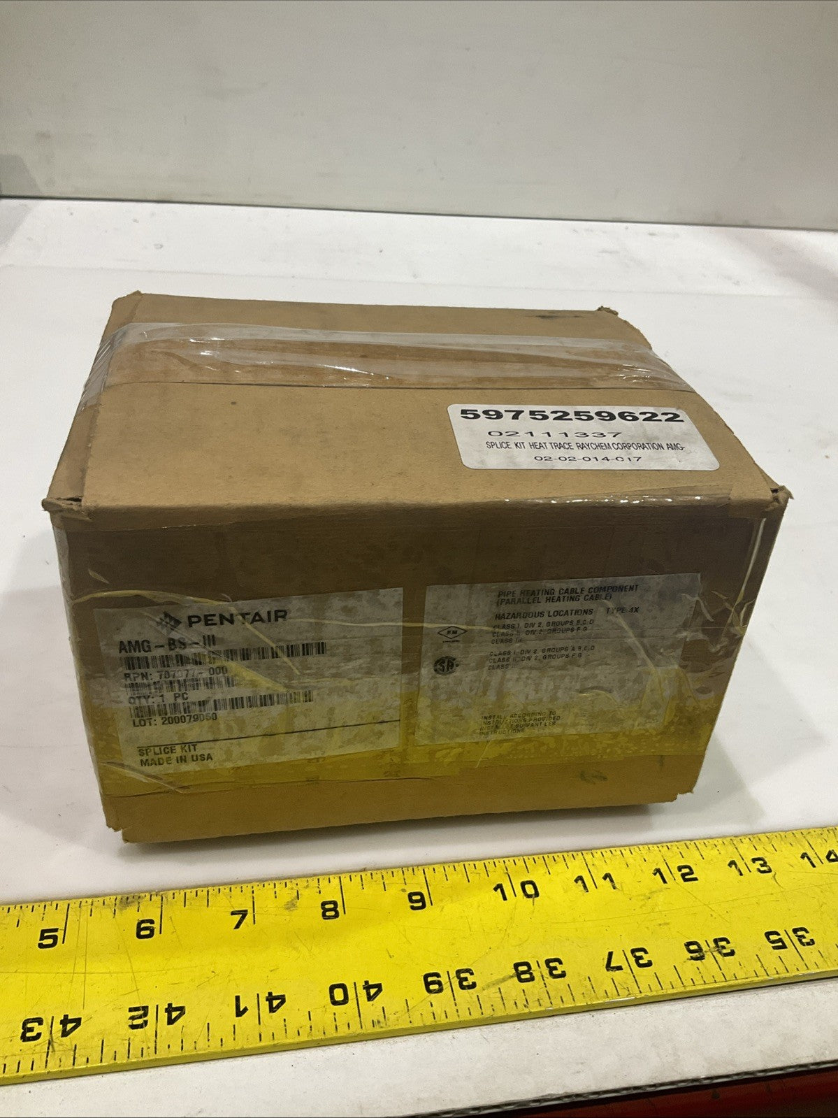 PENTAIR AMG-BS-LLL SPLICE HEAT TRACE RAYCHEM KIT Y2M