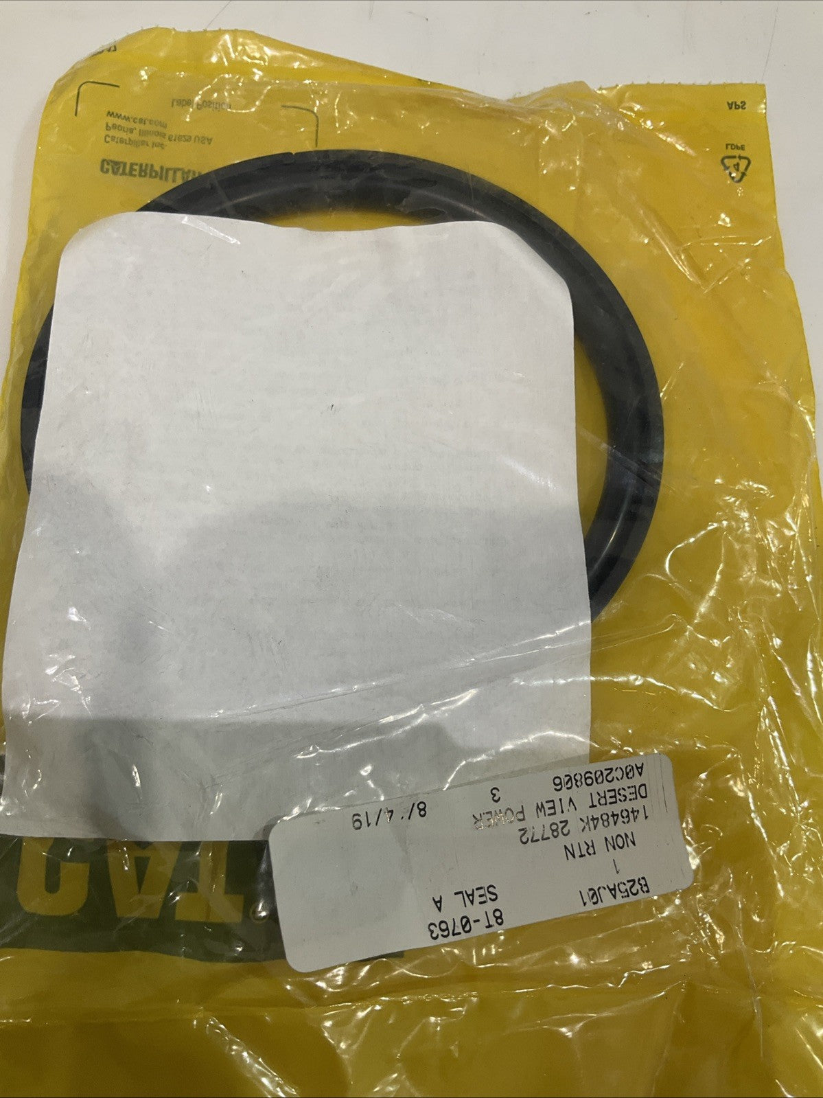 CAT-CATERPILLAR 8T-0763 BORE DIAMETER PIECE SEAL Y2M