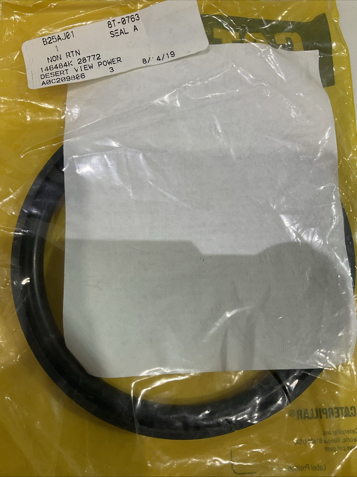 CAT-CATERPILLAR 8T-0763 BORE DIAMETER PIECE SEAL Y2M