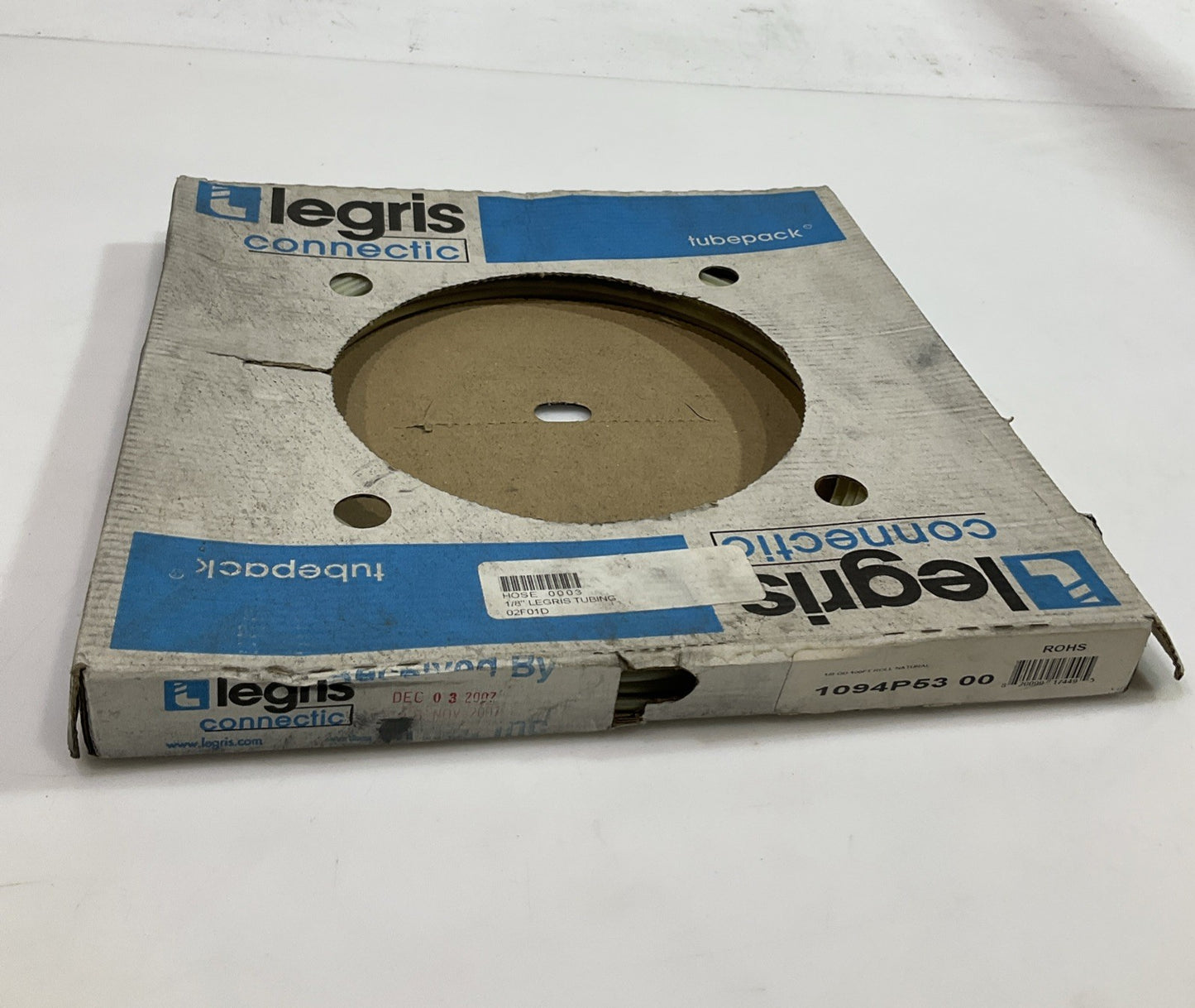 LEGRIST CONNECTION 1094P53 1/8 LEGRIS TUBING HOSE Y2M