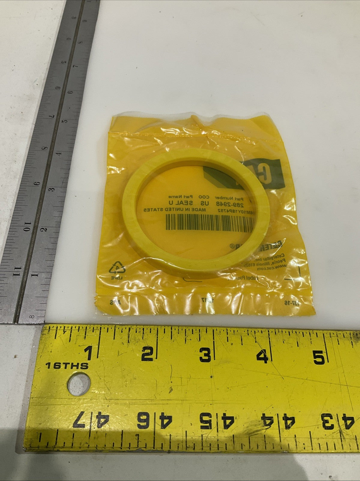 CAT-CATERPILLAR 289-2948 INNER DIAMETER CYLINDER ROD U-CUP SEAL QTY 2 Y2M