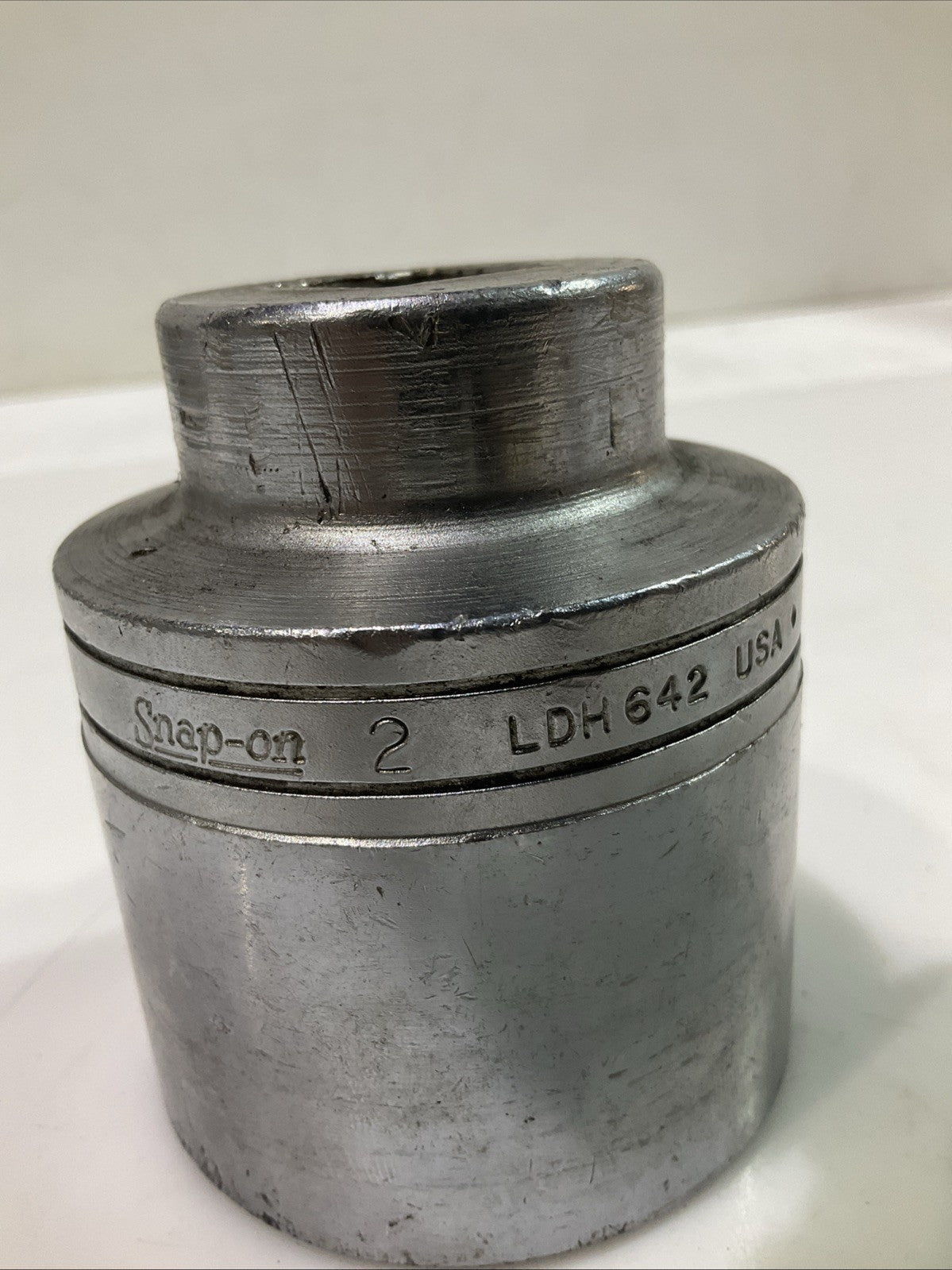 SNAP-ON 2” LDH642 FLANK DRIVE CHROME 12POINT SOCKET Y2M