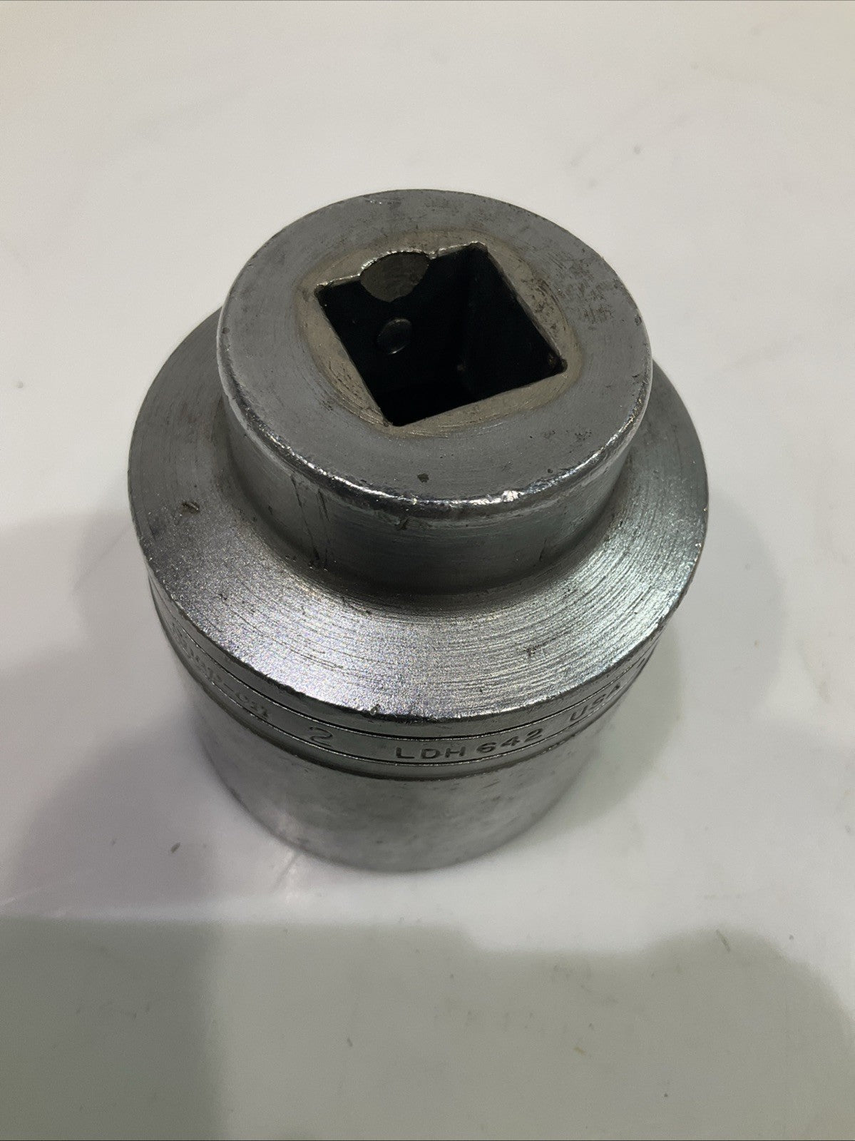 SNAP-ON 2” LDH642 FLANK DRIVE CHROME 12POINT SOCKET Y2M