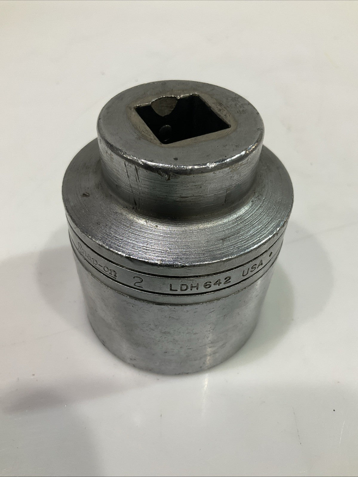 SNAP-ON 2” LDH642 FLANK DRIVE CHROME 12POINT SOCKET Y2M