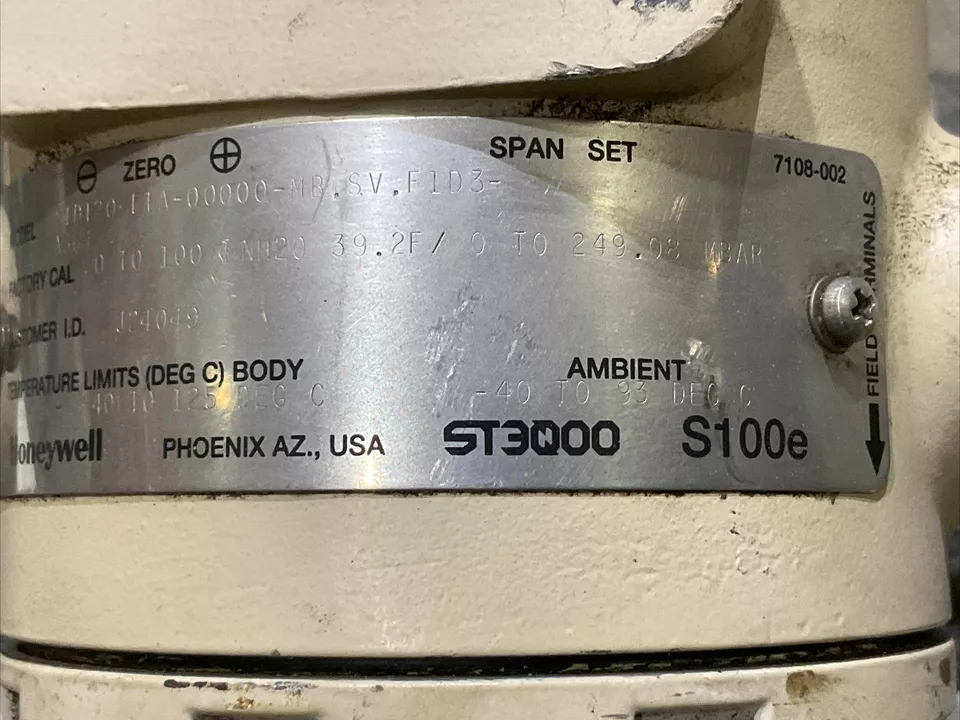HONEYWELL (1)STD120-E1A-00000-MBSVF1D3A36H (1) STD 120-E1A-00000-MB TRANSMITTER
