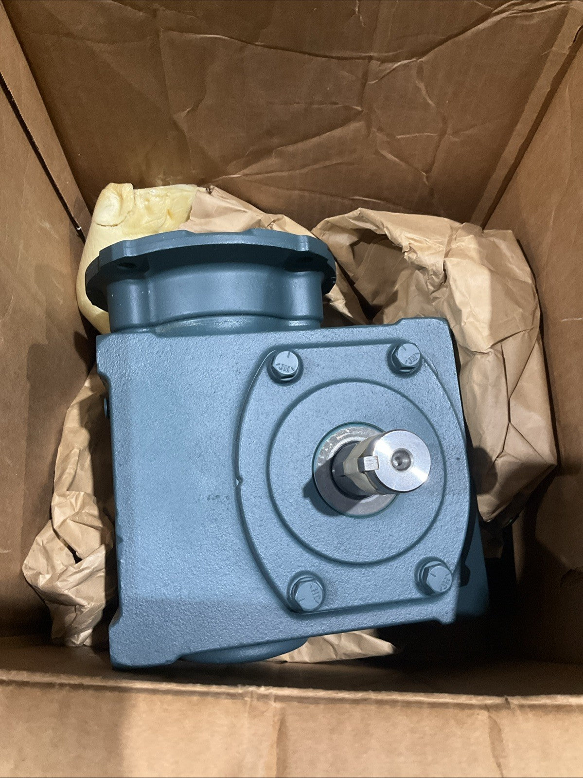 DODGE-BALDOR 26Q40L14 RIGHT ANGLE GEAR SPEED REDUCER QUILL INPUT SERIAL 13198