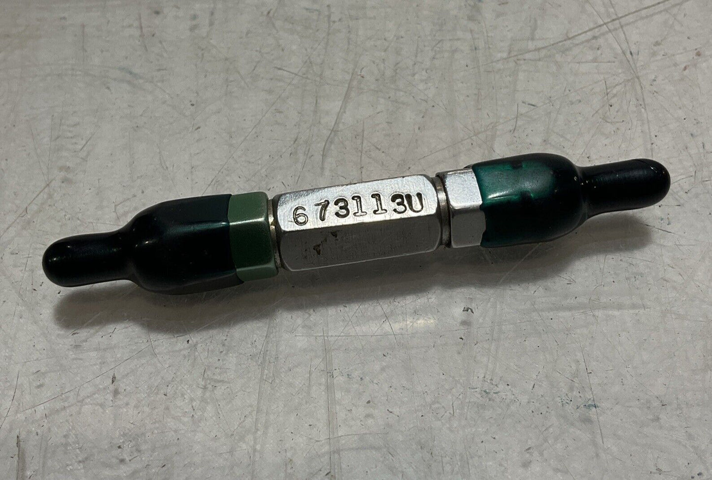 UNBRANDED 1/4-28 UNF-2B THREAD PLUG GAGE GO/NOGO .2268/.2311 333-U3S