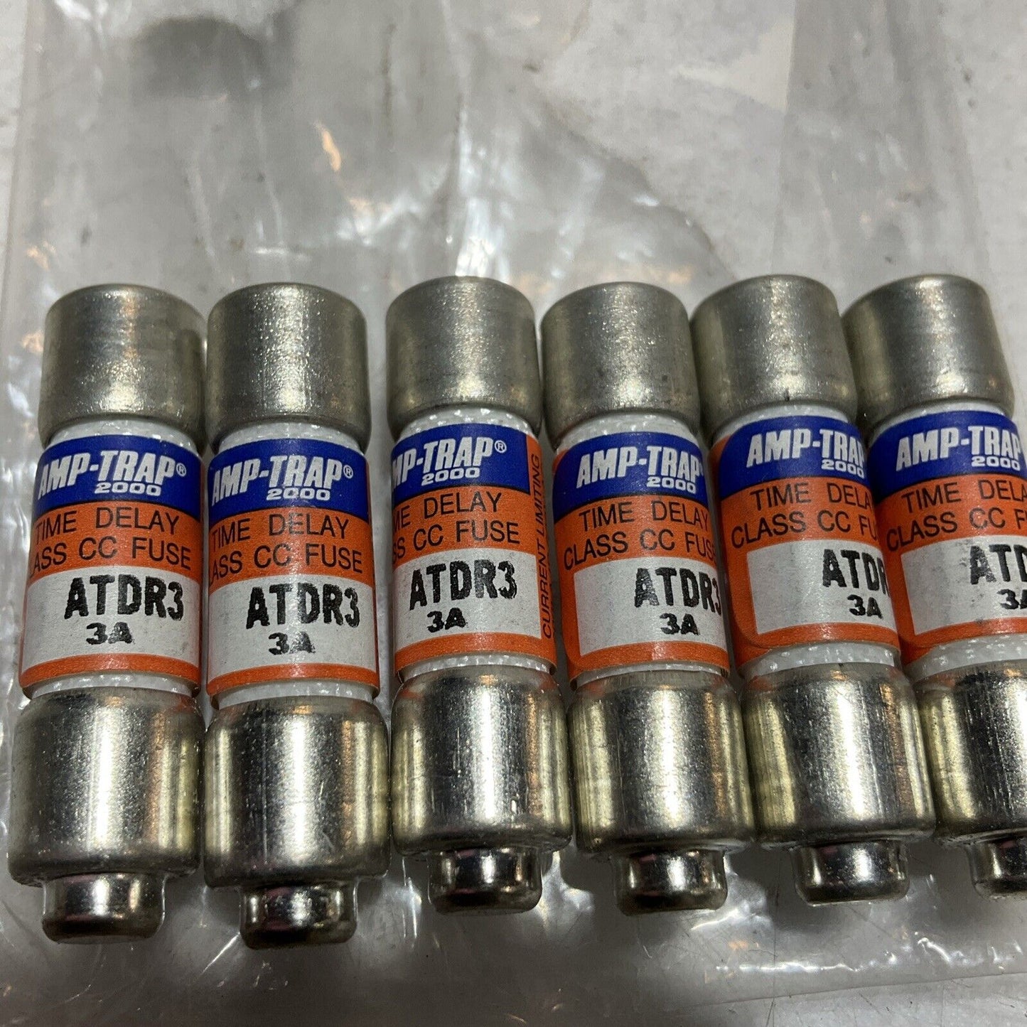 FERRAZ-SHAWMUT ATDR3 AMP-TRAP TIME DELAY LOT OF 6 U3S