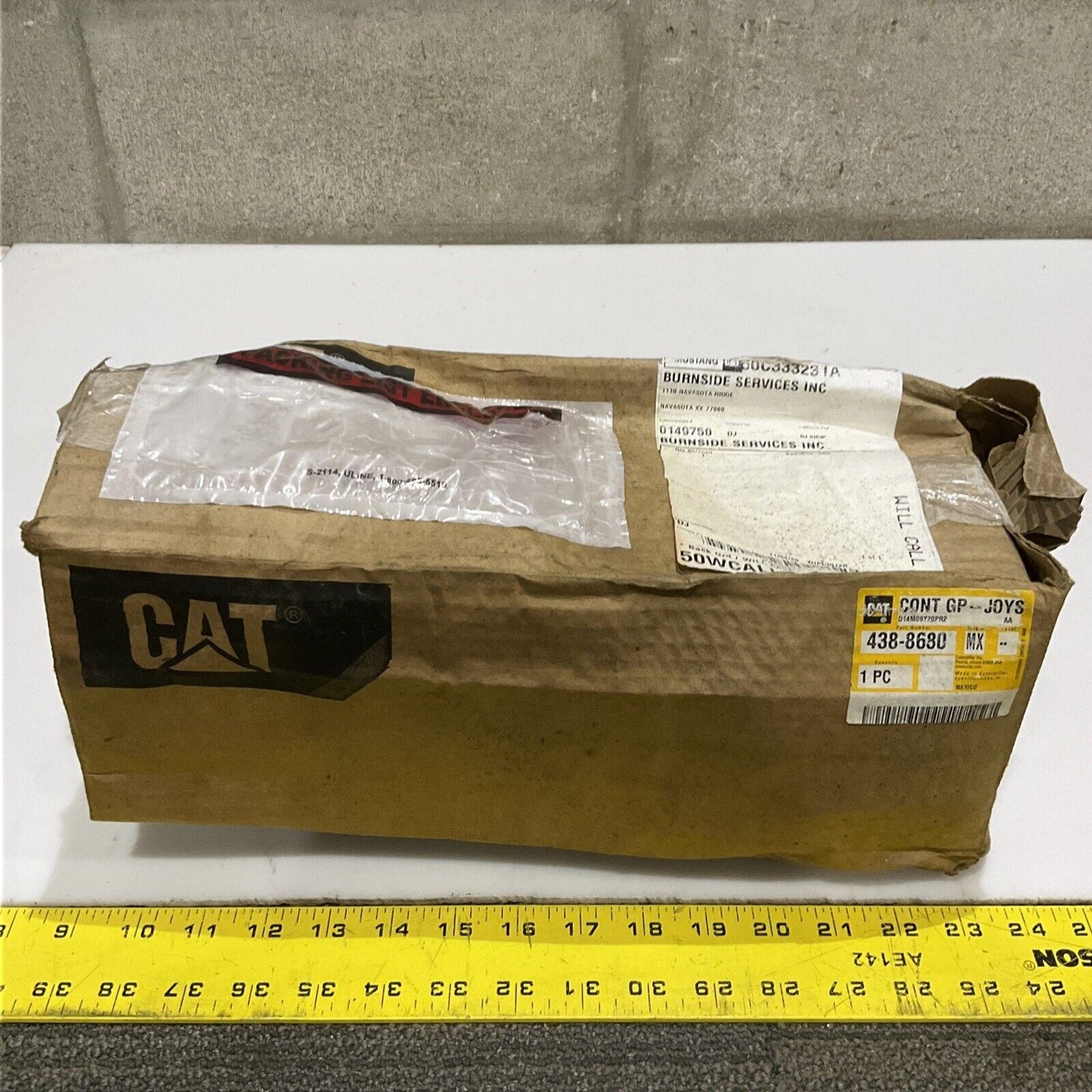 CAT 432-0047 CONTROL GROUP JOYSTICK 107