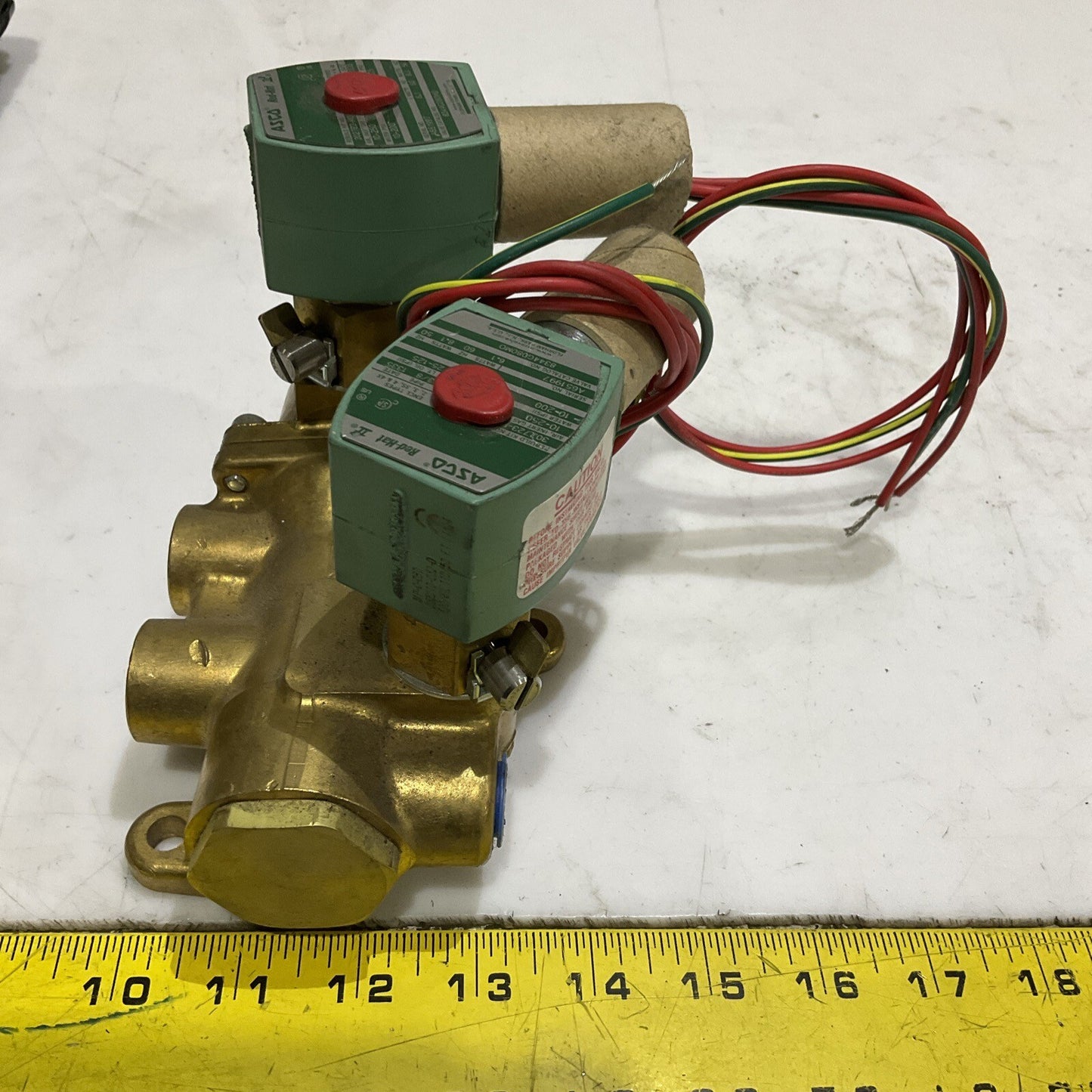 ASCO A651997 8344G080M0 302723MO SOLENOID VALVE 3/8IN 60/50HZ 6.1/8W 250 PSI 373