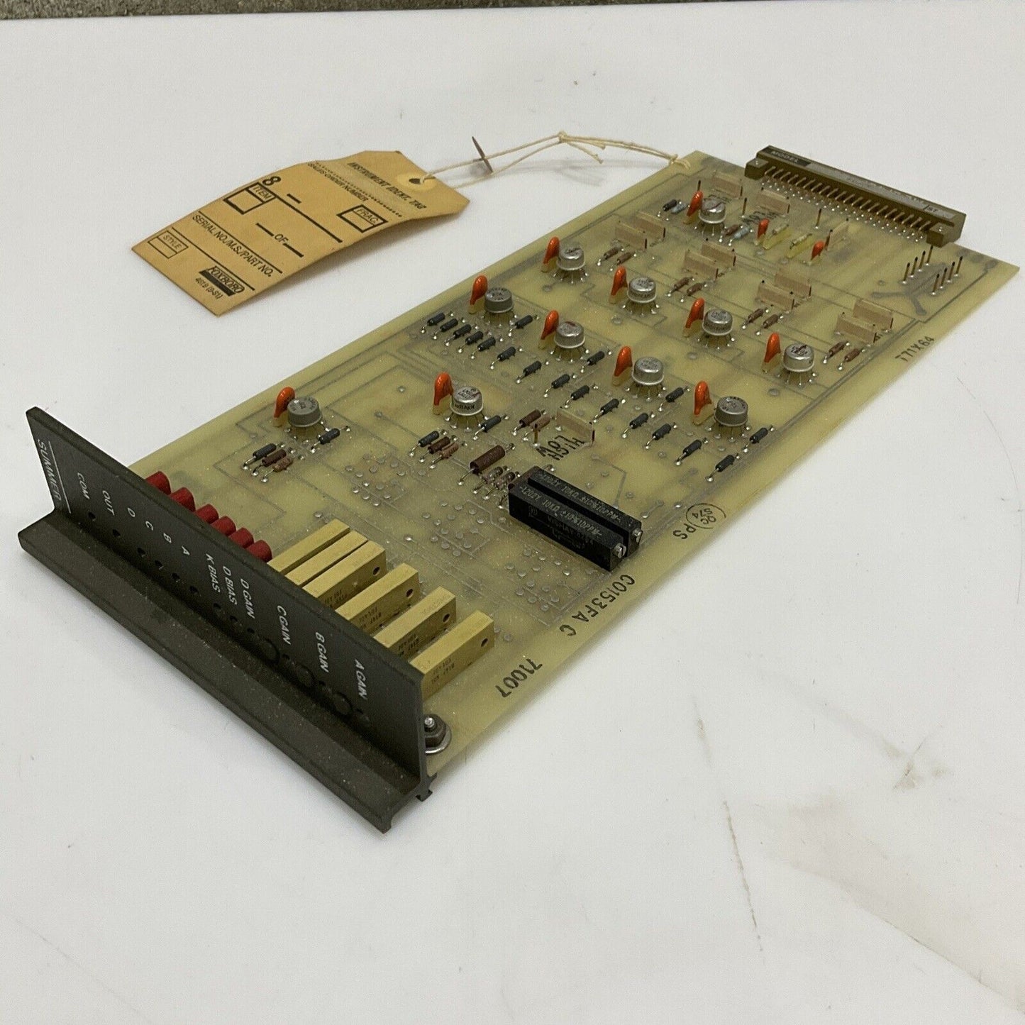 FOXBORO 2AX+SUM SUMMER MODULE 555