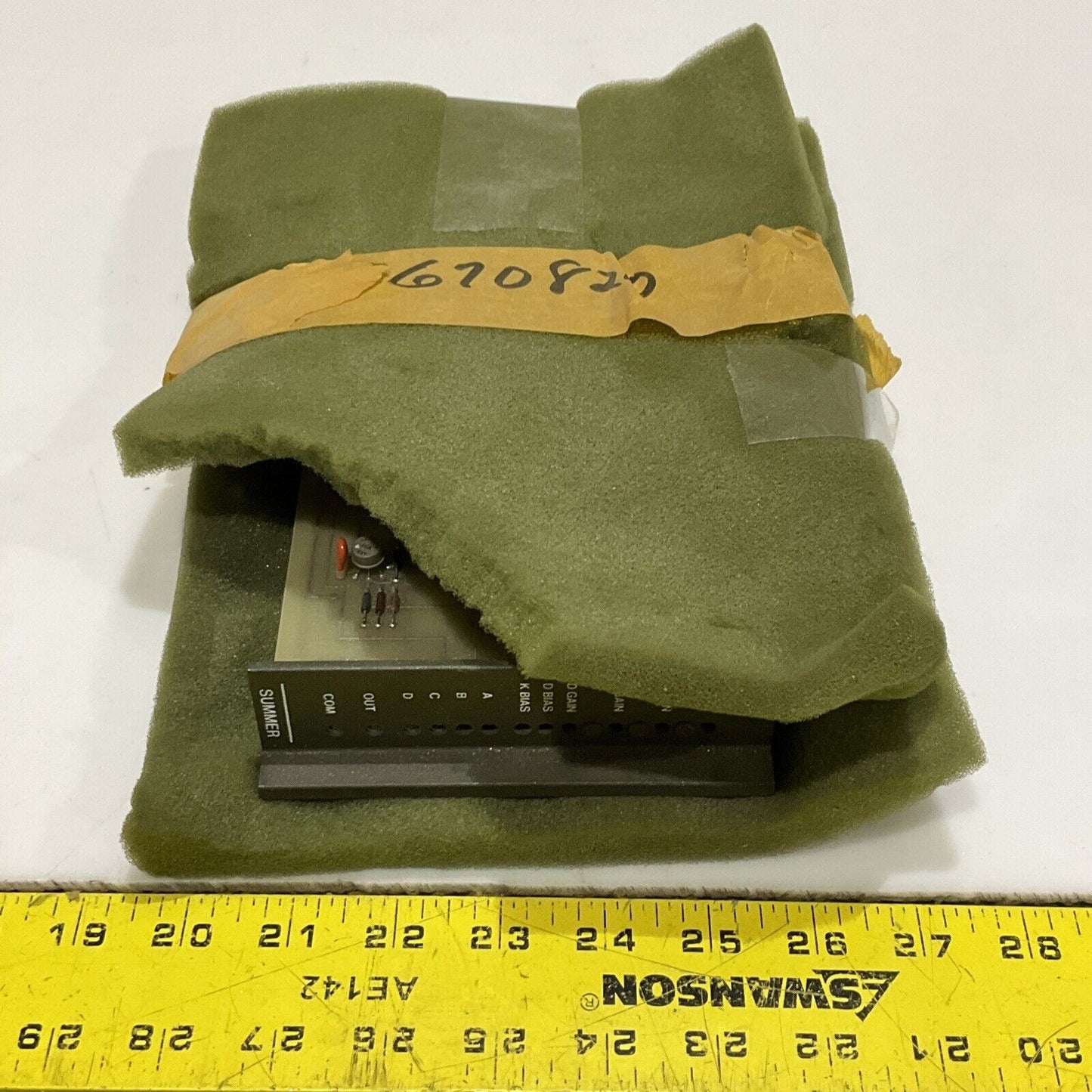 FOXBORO 2AX+SUM SUMMER MODULE 555