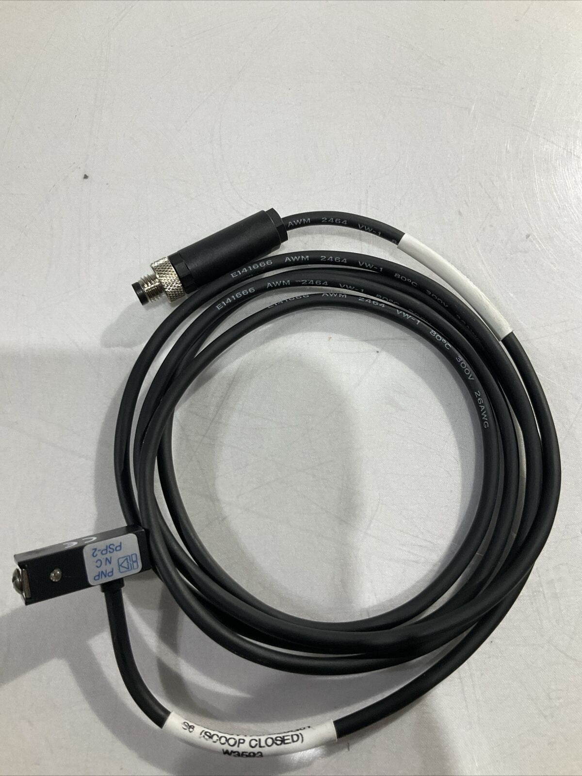 TURCK 176K329G01 CABLE ASSEMBLY W3593 300V U3S
