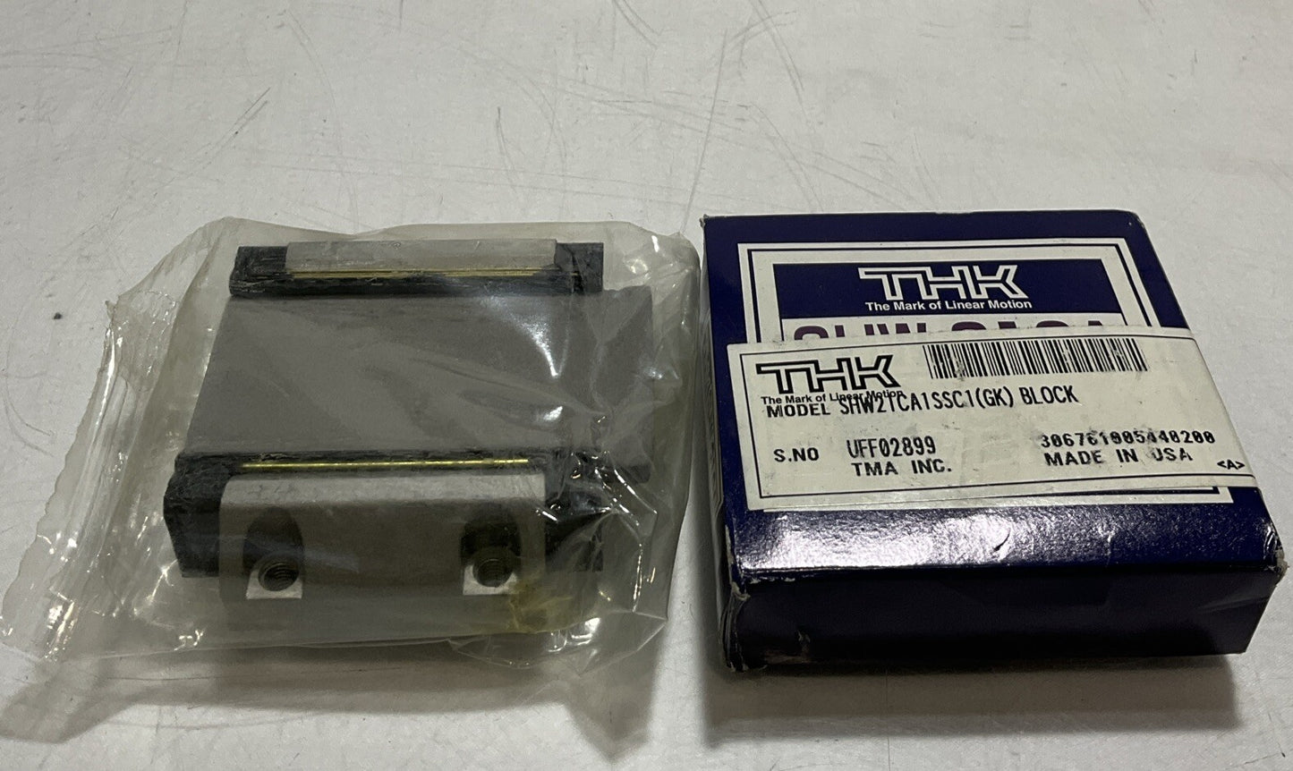 THK SHW-21CA SHW21CA1SSC1 LINEAR BEARING BLOCK LOT OF 6 U3S