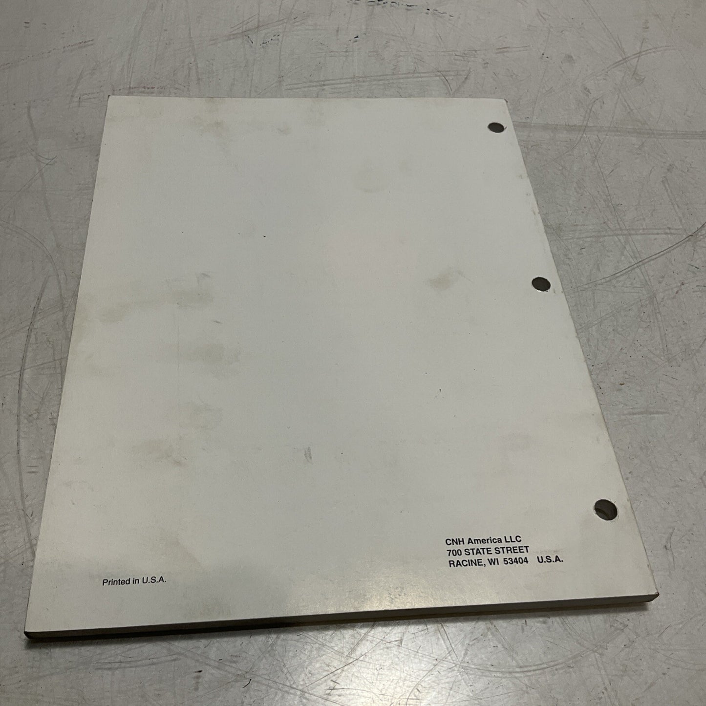CASE IH 87653314 1200 AND EARLY RISER SERIES PLANTERS REPAIR MANUAL BOOK 3 U3S