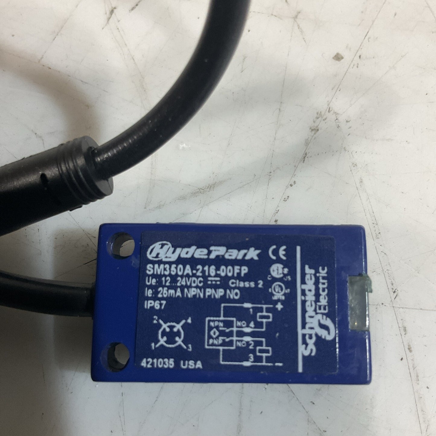 SCHNEIDER ELECTRIC SM350A-216-00FP ULTRASONIC PROXIMITY SENSOR QTY 2 U3S