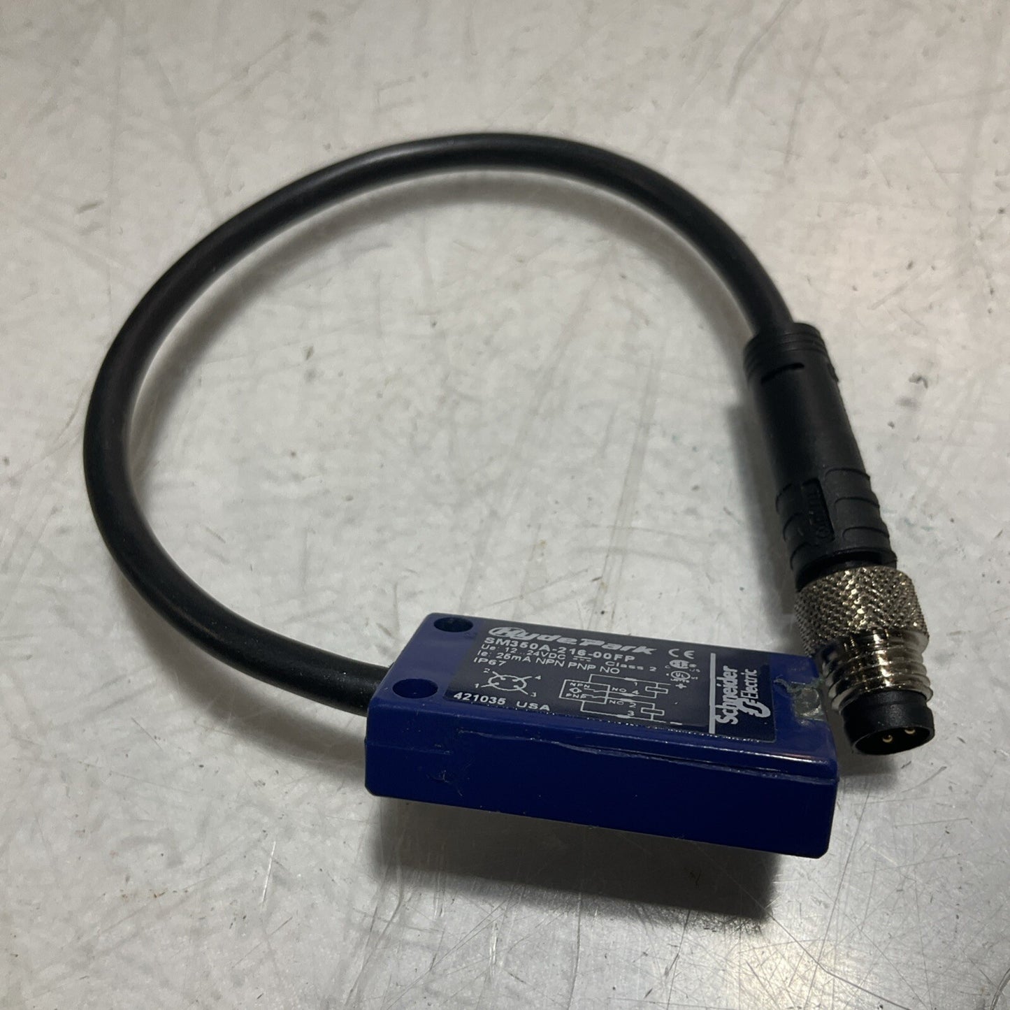 SCHNEIDER ELECTRIC SM350A-216-00FP ULTRASONIC PROXIMITY SENSOR QTY 2 U3S