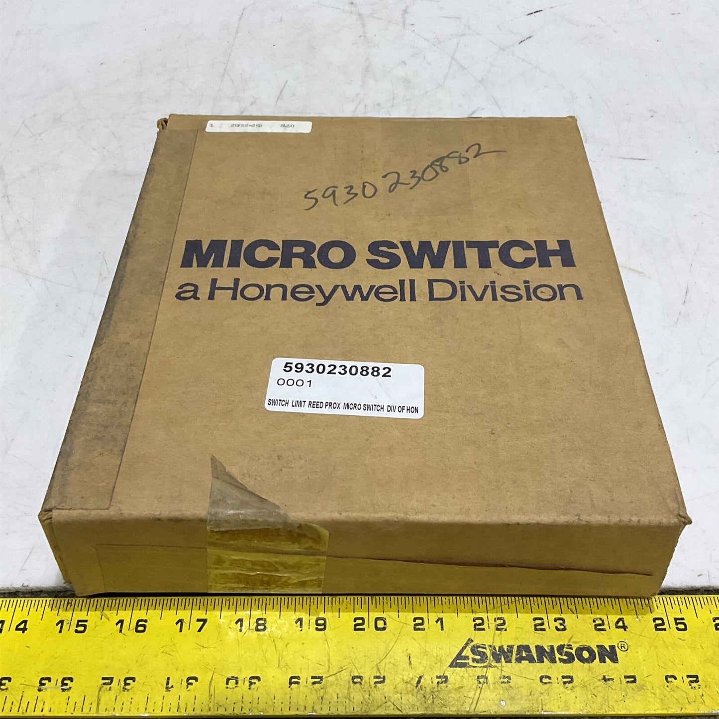 HONEYWELL 20FR2-25 8446 MAGNET ACTUATED REED MICROSWITCH 400V 1A 15W 373